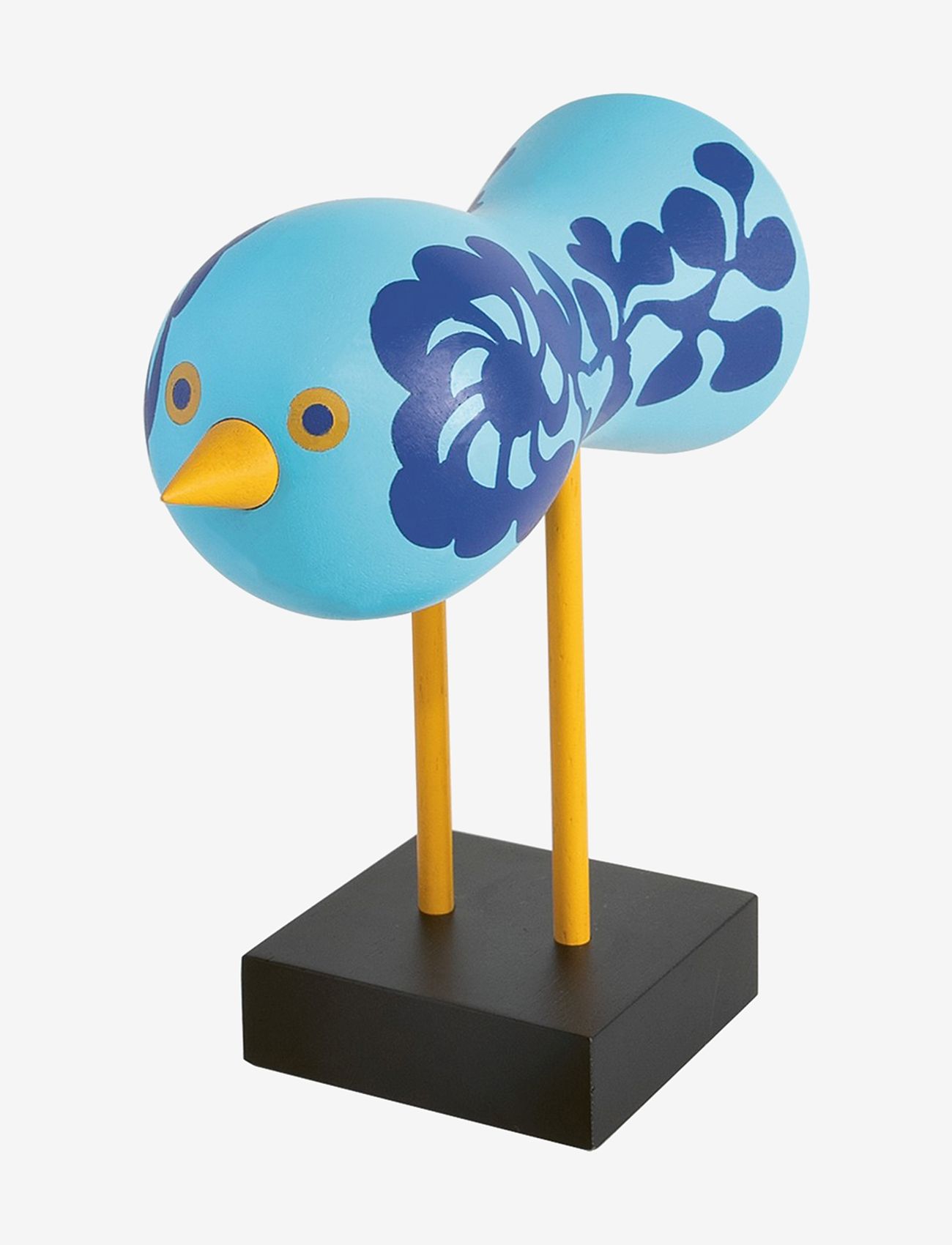 Design House Stockholm - Birds 1967 no.4 - holzfiguren - blue - 0