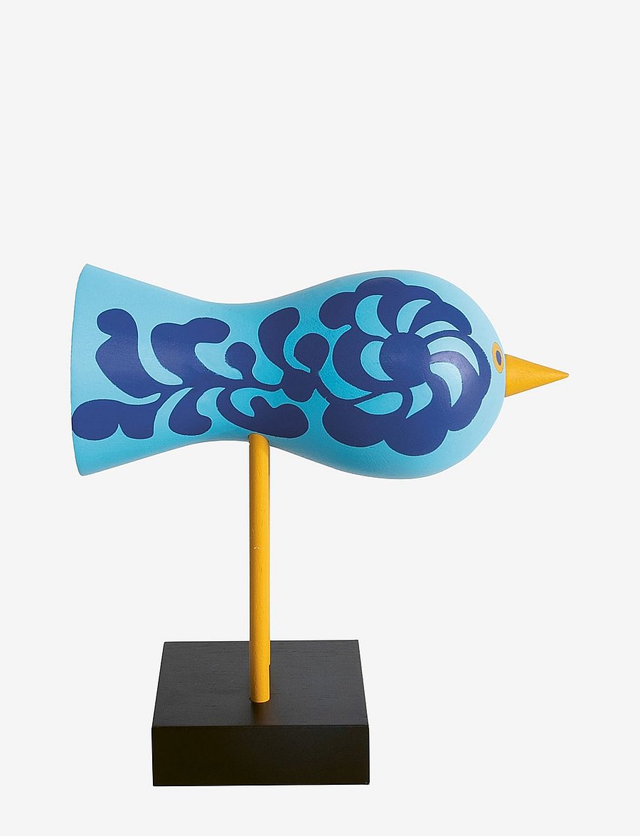 Design House Stockholm - Birds 1967 no.4 - puidust kujud - blue - 1