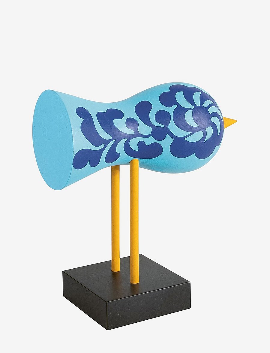 Design House Stockholm - Birds 1967 no.4 - puidust kujud - blue - 2