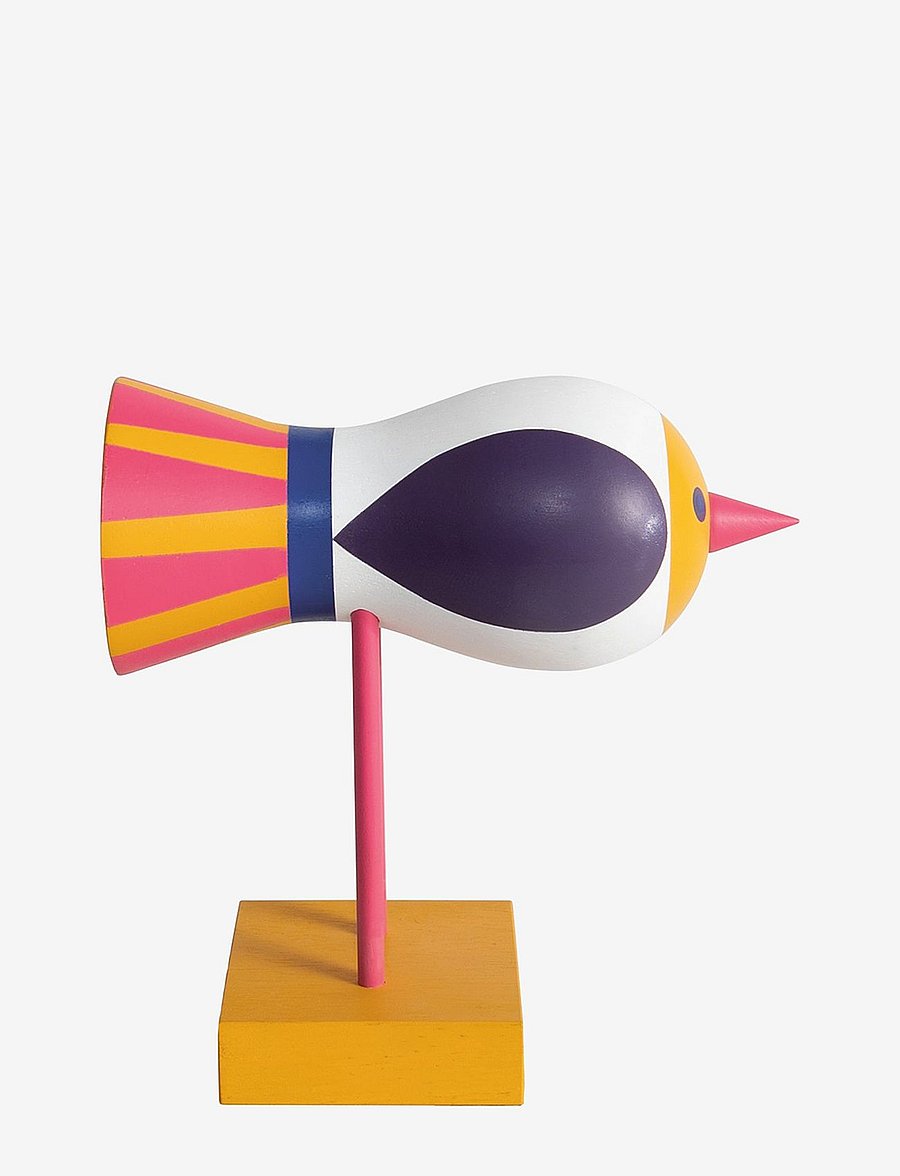 Design House Stockholm - Birds 1967 no.1 - puidust kujud - yellow - 1