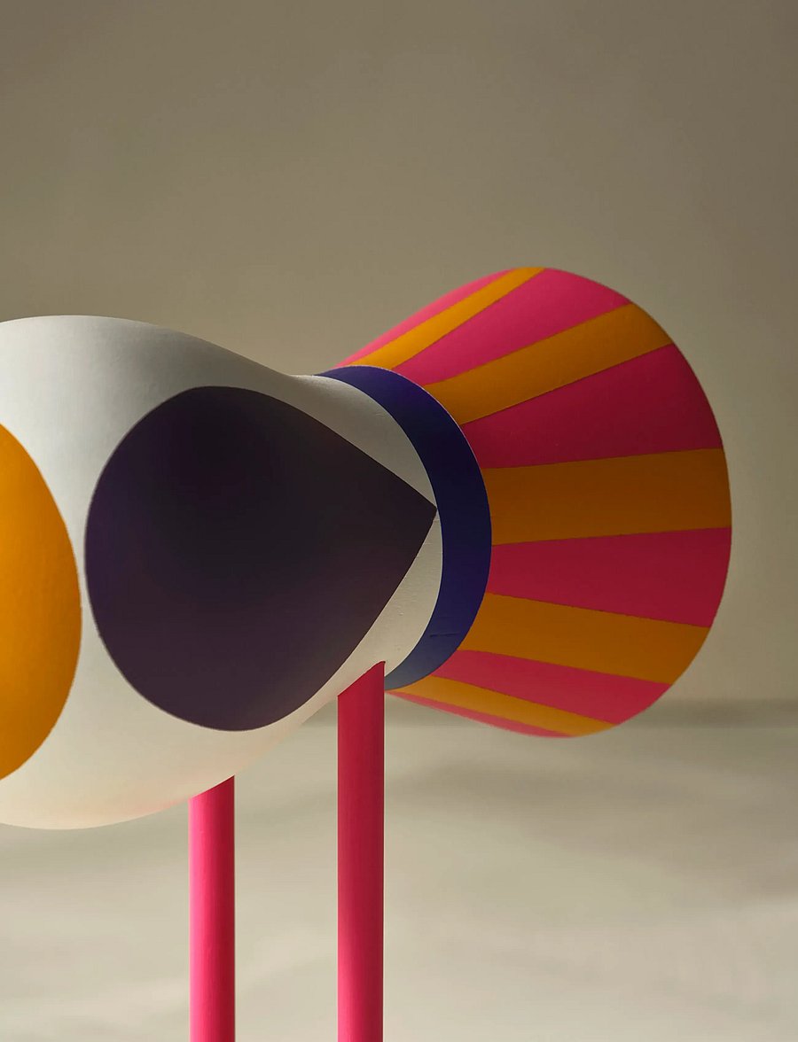 Design House Stockholm - Birds 1967 no.1 - puidust kujud - yellow - 4