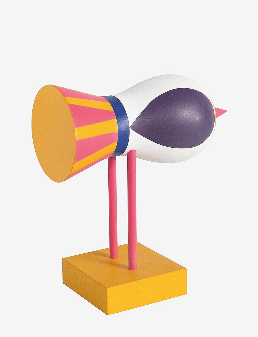 Design House Stockholm - Birds 1967 no.1 - puidust kujud - yellow - 2
