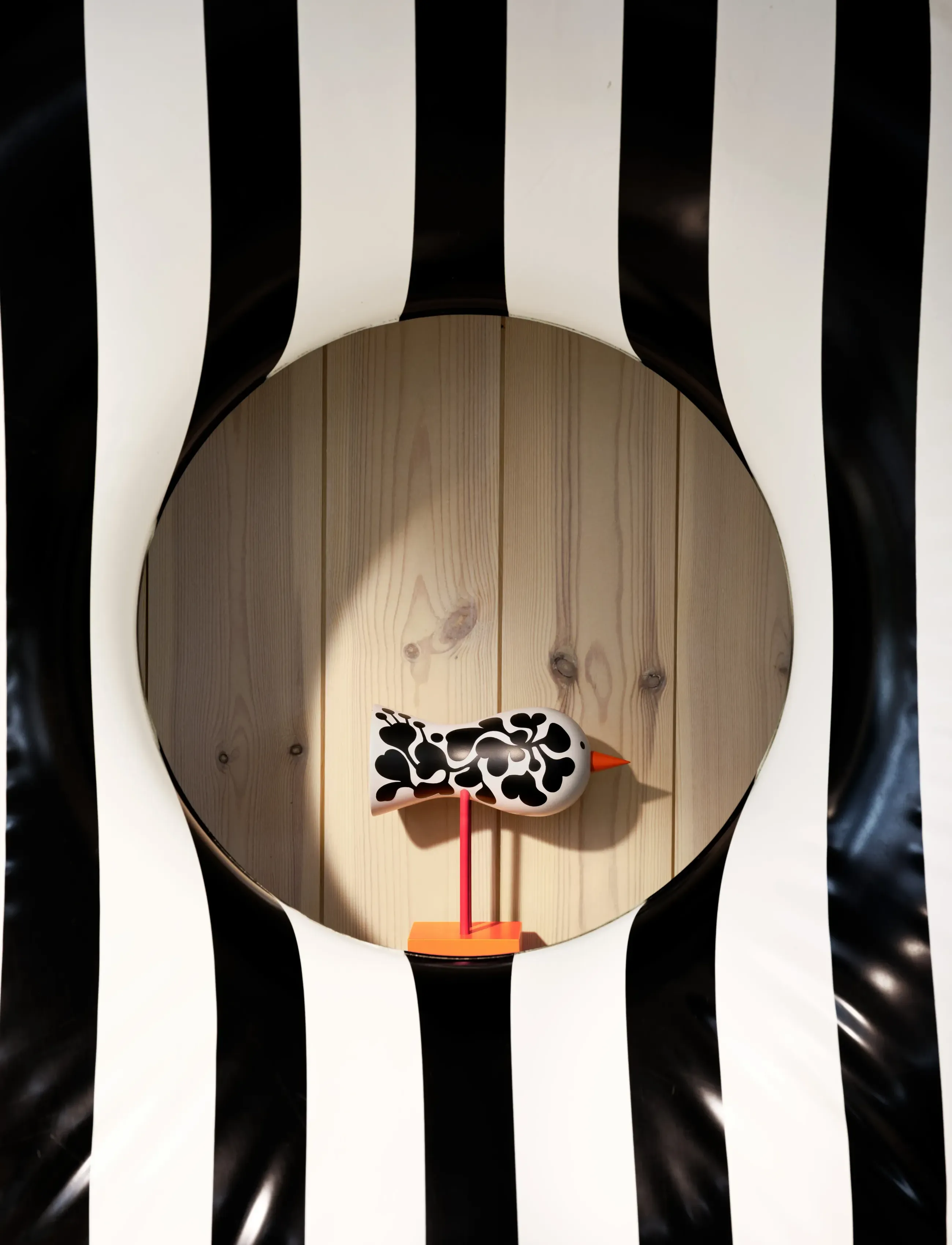 Design House Stockholm - Birds 1967 no.3 - træfigurer - white - 3
