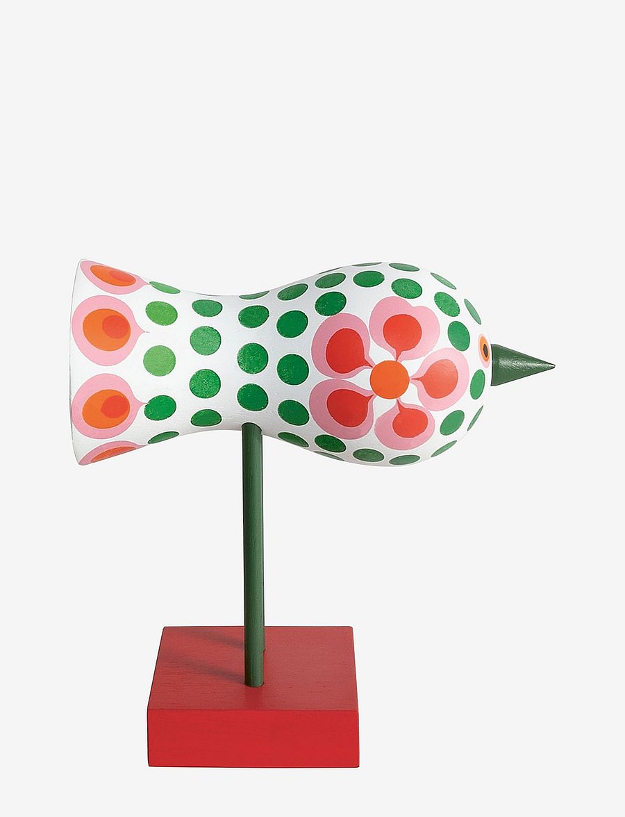 Design House Stockholm - Birds 1967 no.6 - puidust kujud - red - 1