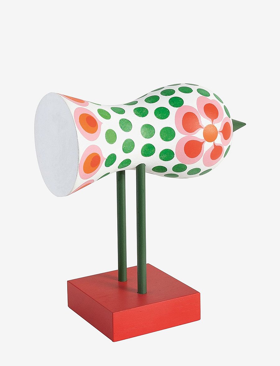 Design House Stockholm - Birds 1967 no.6 - puidust kujud - red - 2