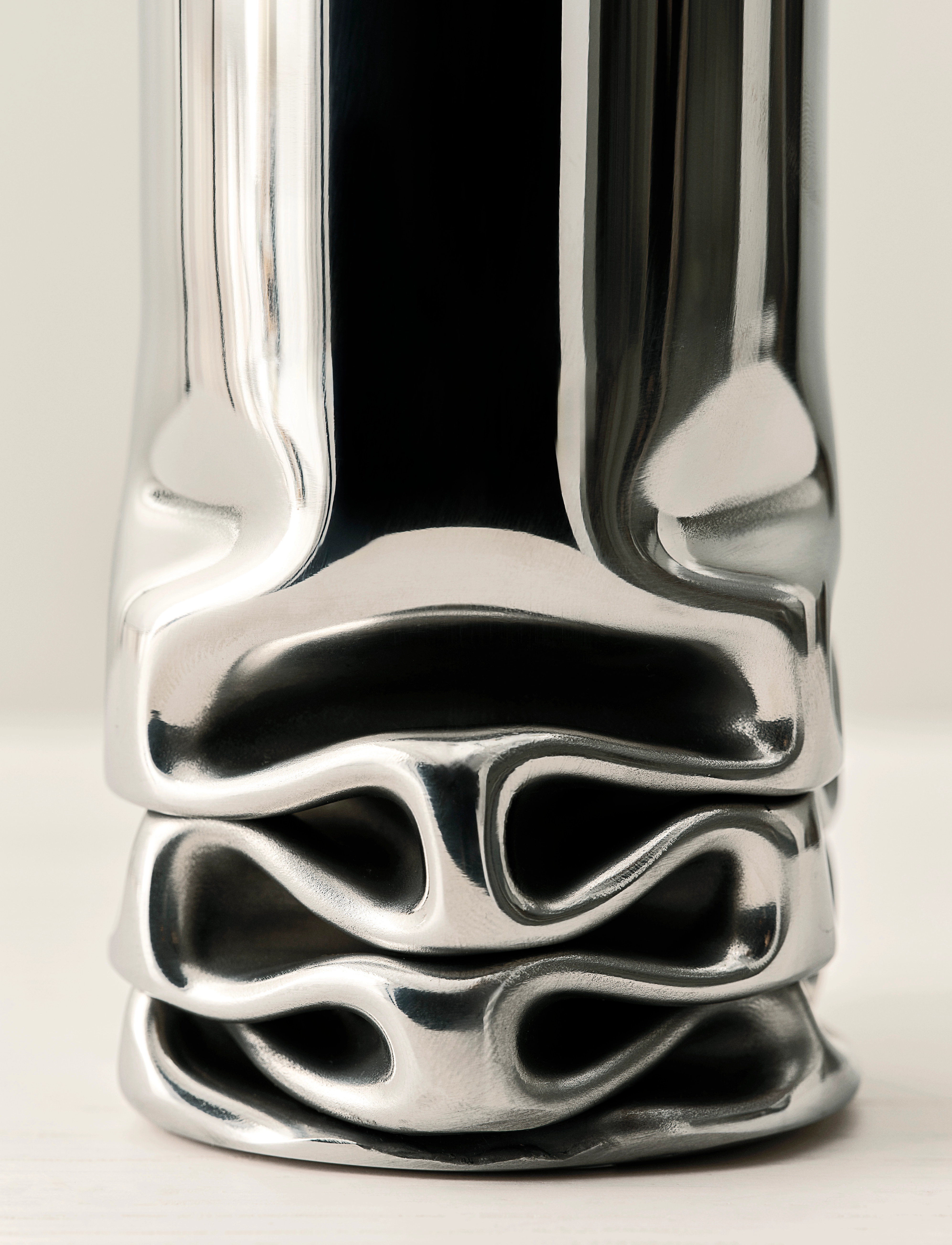 Design House Stockholm - Hydraulic Vase - ystävänpäivälahjat - silver - 3
