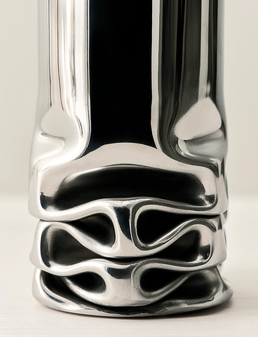Design House Stockholm - Hydraulic Vase - nach preis einkaufen - silver - 3
