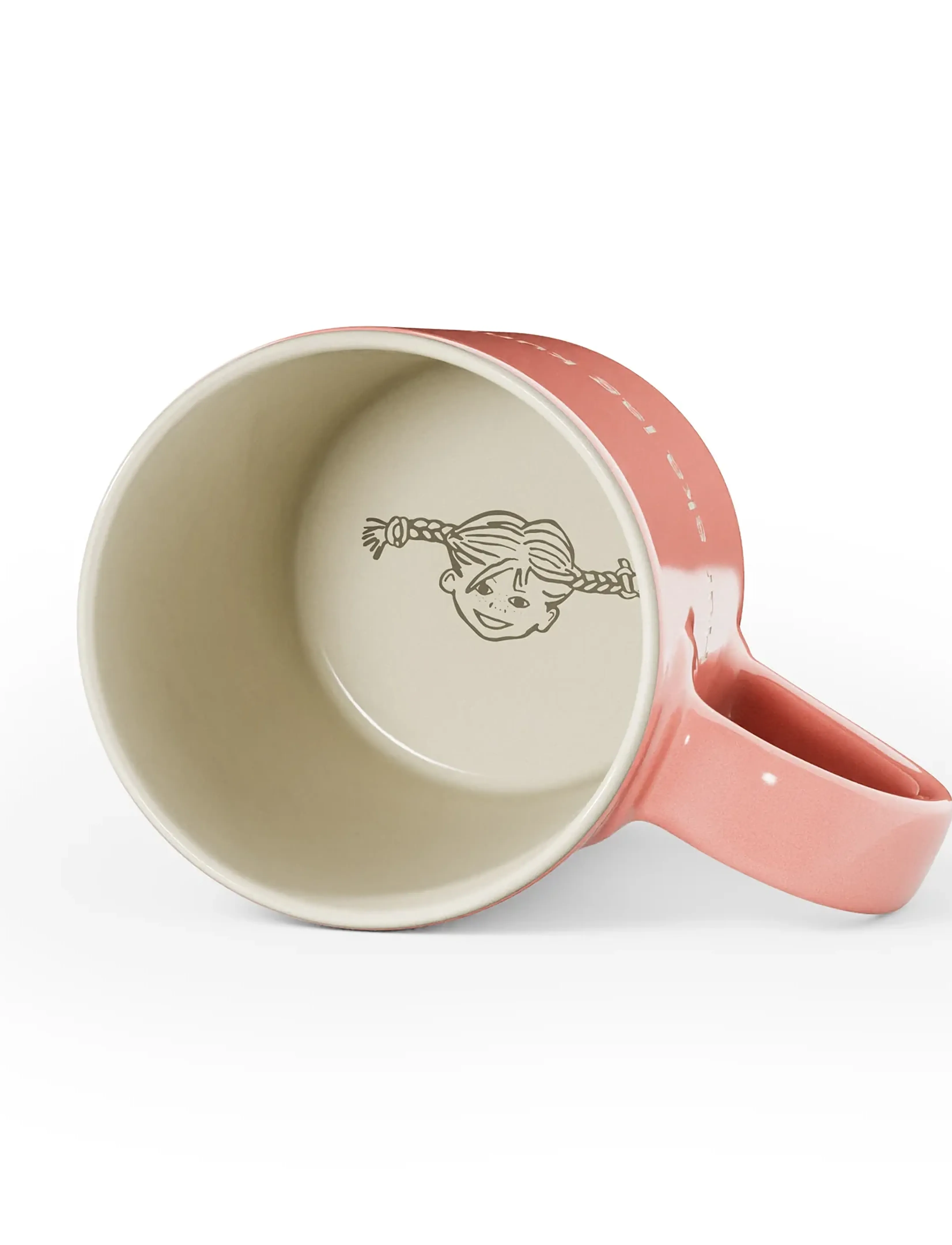 Design House Stockholm - Astrid Lindgren Mug 30 - pink - 3