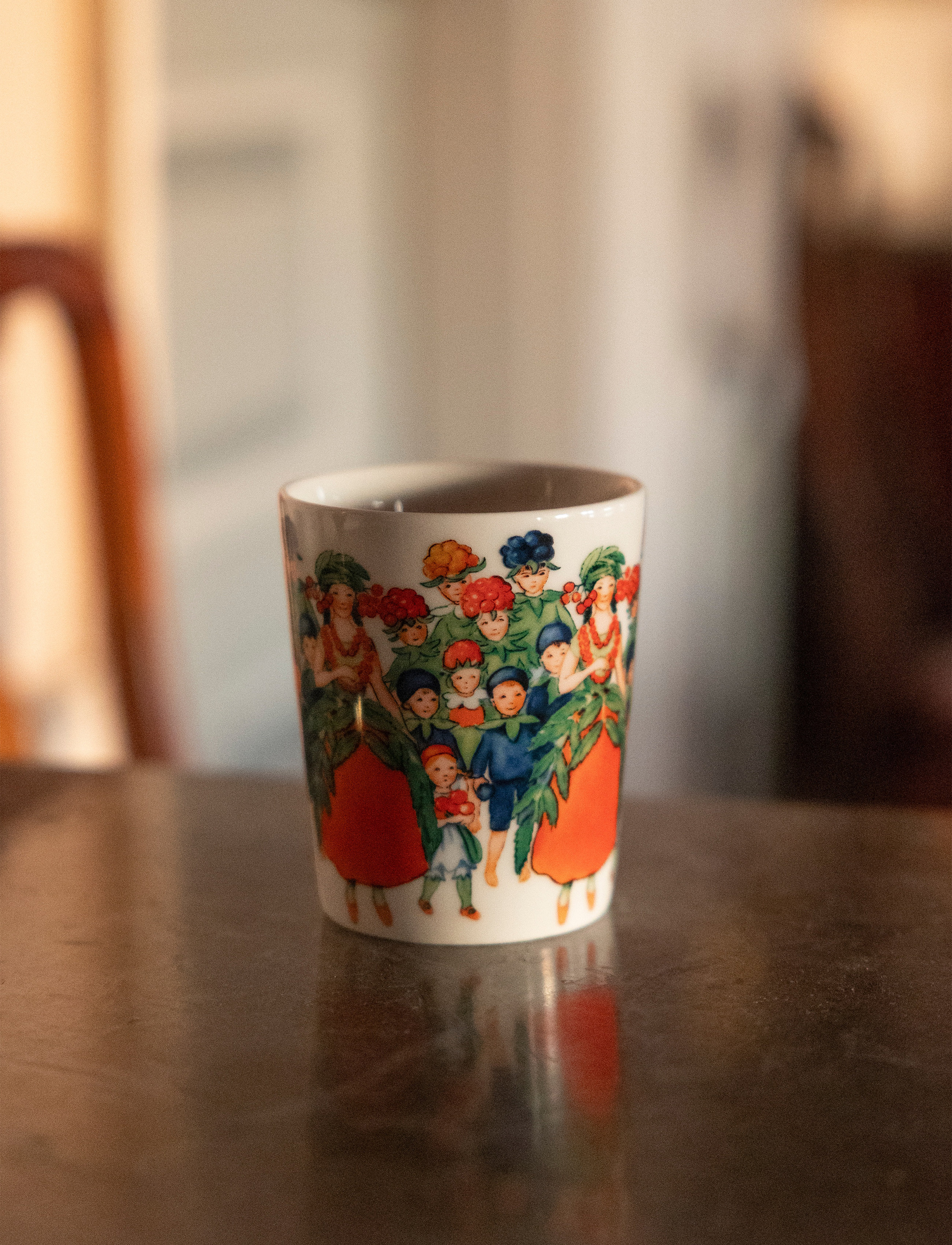 Design House Stockholm August Mug 28 Cl, CL, Cups & Mugs, Mehrfarbig/gemustert - Coffee Cups, Homeware