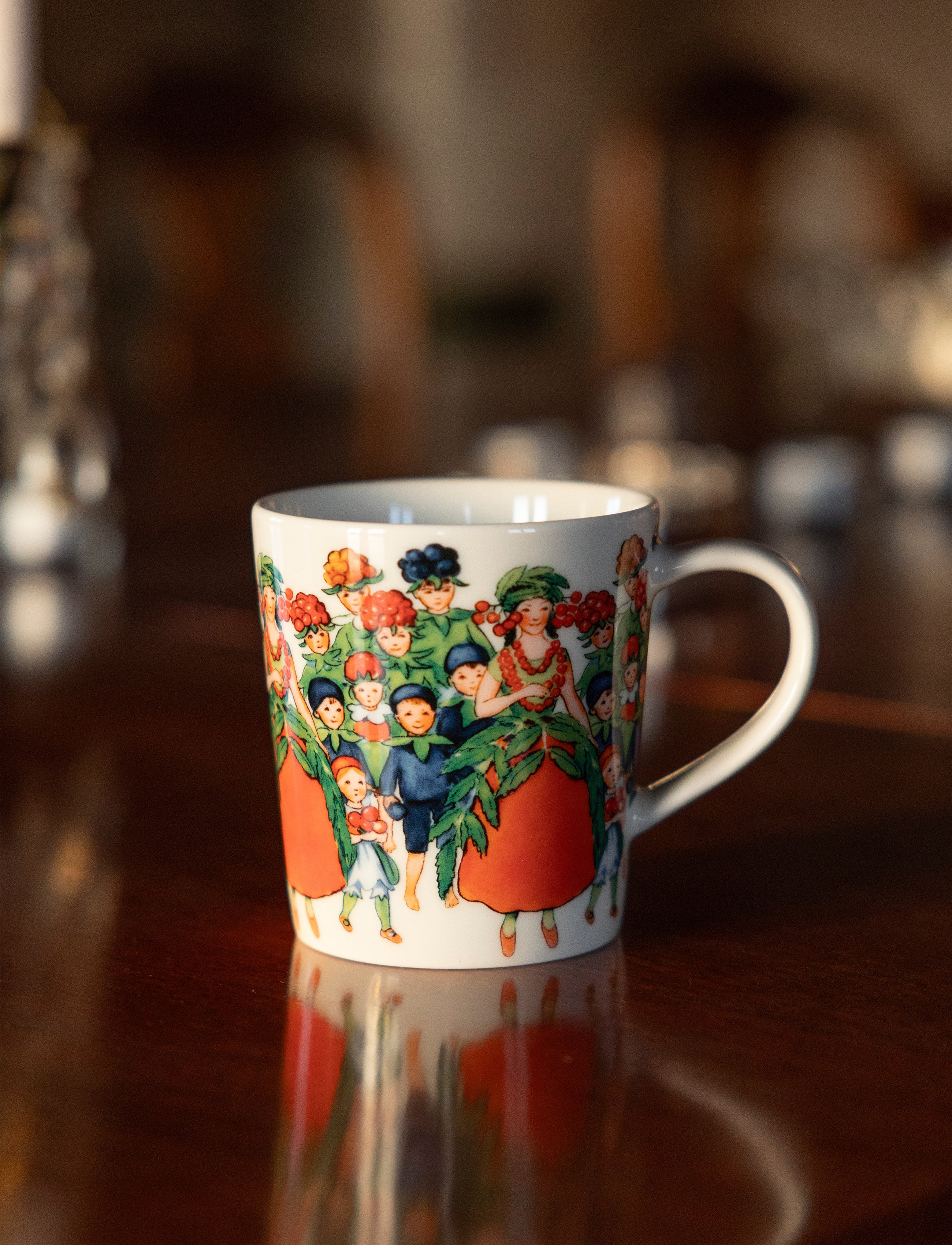 Design House Stockholm August Mug 40 Cl, CL, Cups & Mugs, Mehrfarbig/gemustert - Coffee Cups, Homeware