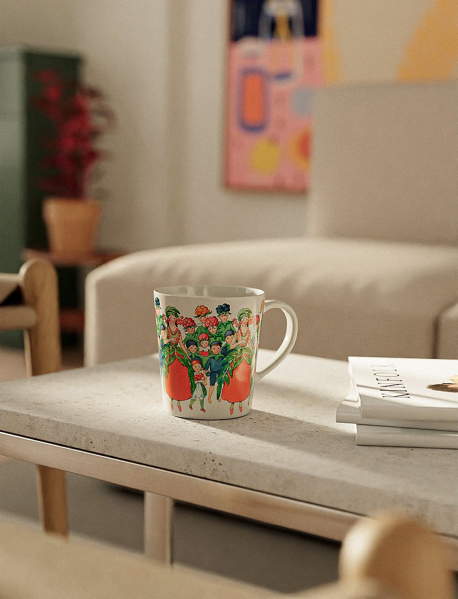 Design House Stockholm - August Mug 40 cl - kohvitassid - multi - 2