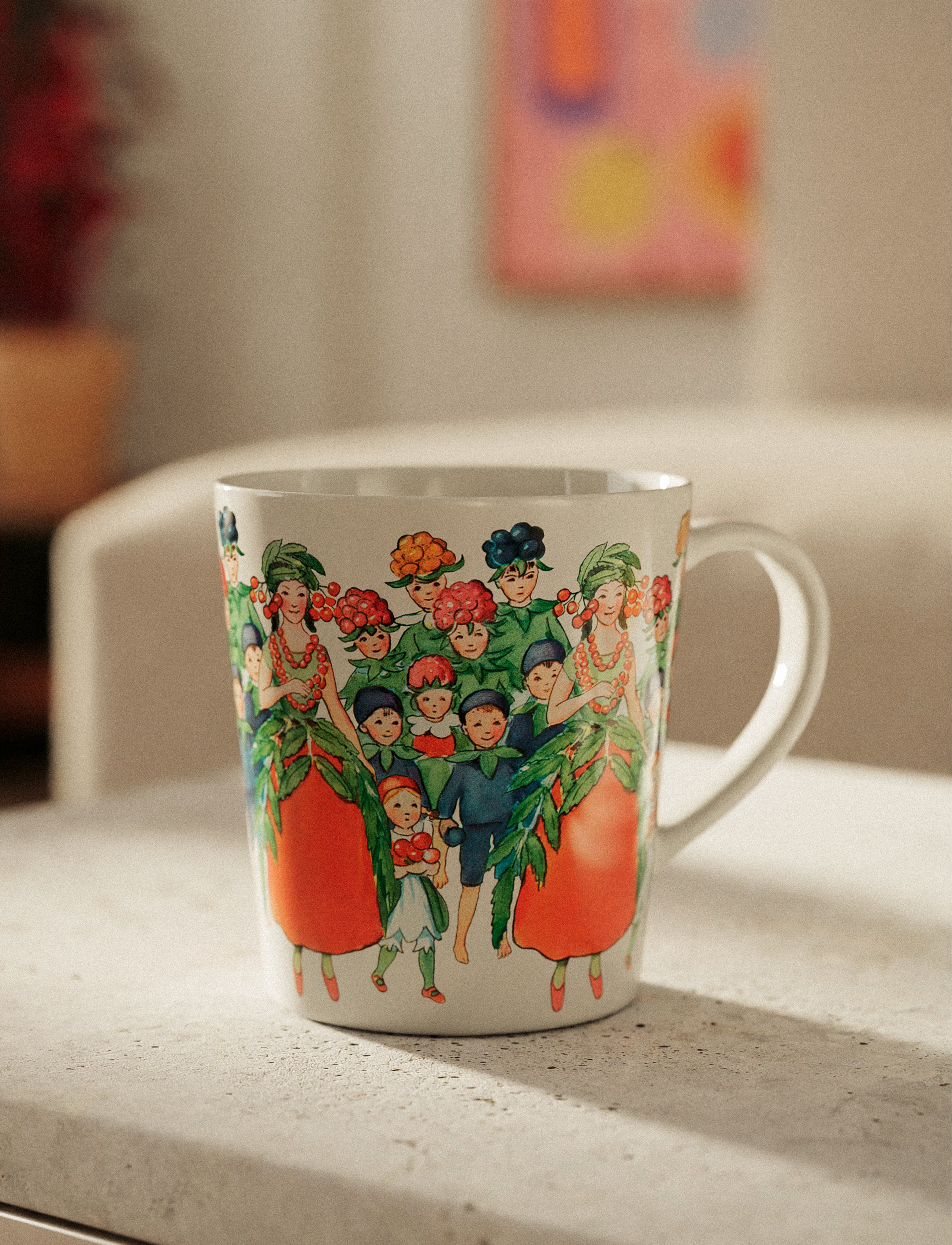 Design House Stockholm - August Mug 40 cl - kohvitassid - multi - 3