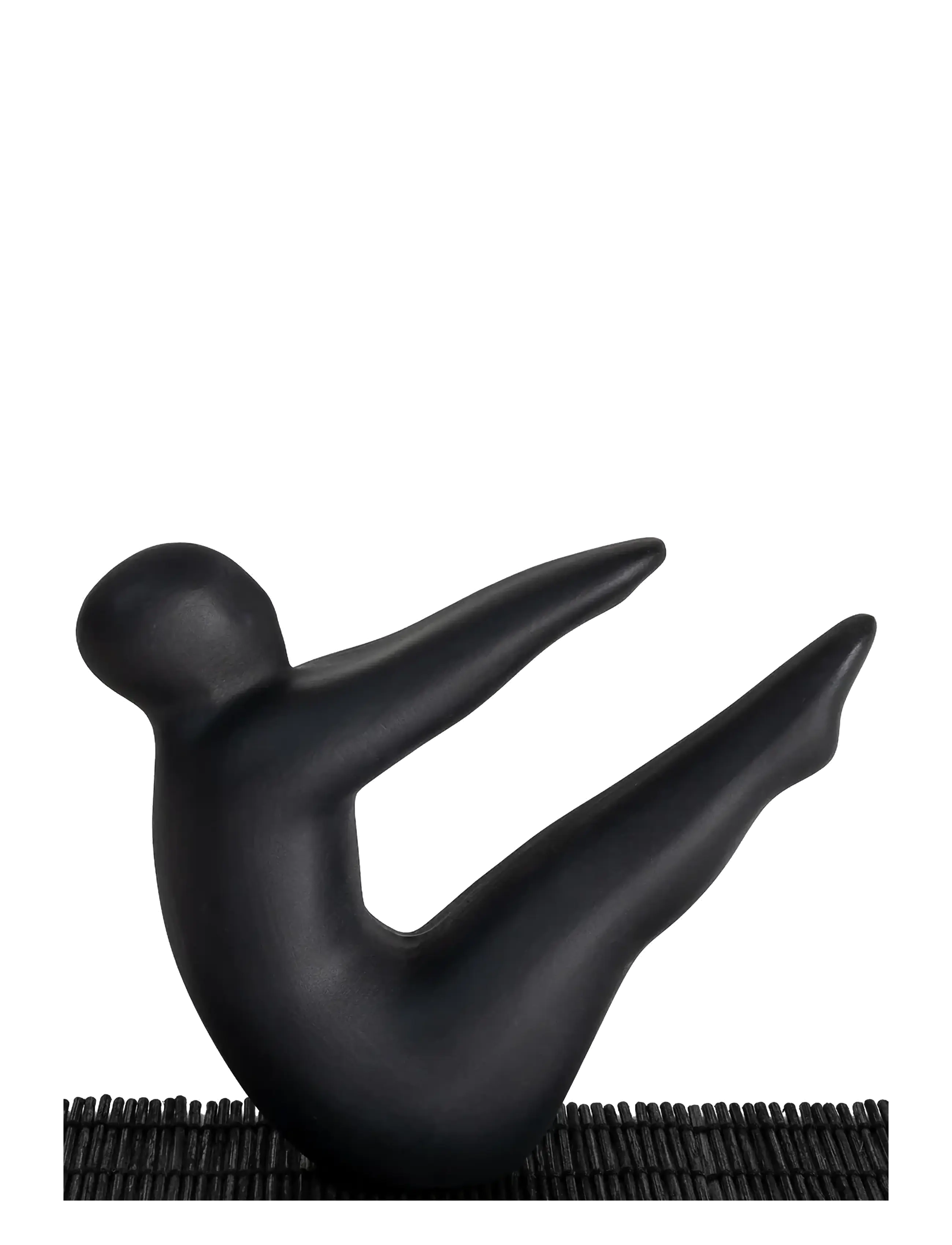 Design House Stockholm Yoga 2, Figur og skulptur, Sort, Str: 6.8X9.7X10.9CM