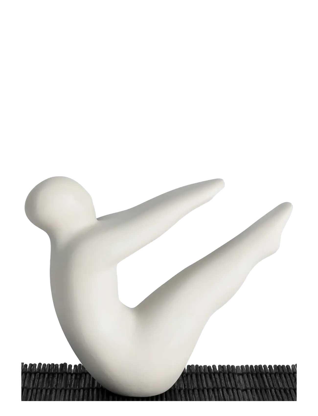 Design House Stockholm Yoga 2, Figur og skulptur, Grå, Str: 6.8X9.7X10.9CM