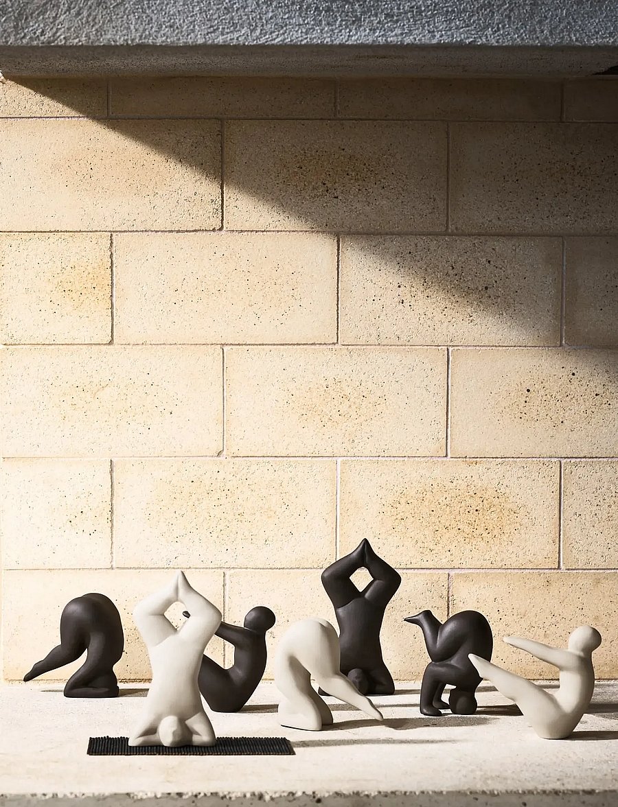Design House Stockholm - Yoga 2 - figuren & skulpturen - grey - 3