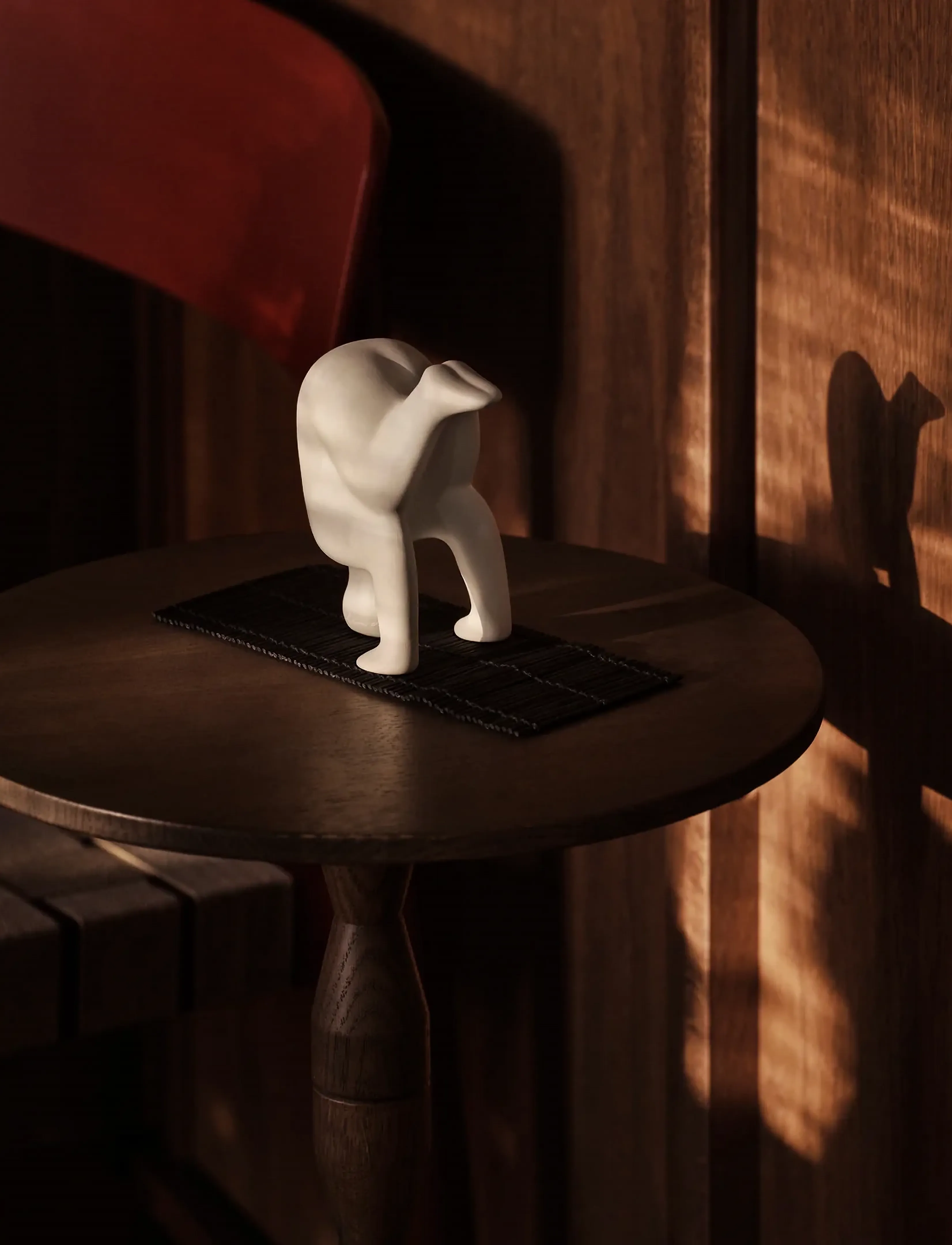 Design House Stockholm Yoga 4, 5X12.9X10.2 cm, Decorative Accessories-details, Grau - Figures & Sculptures, Homeware