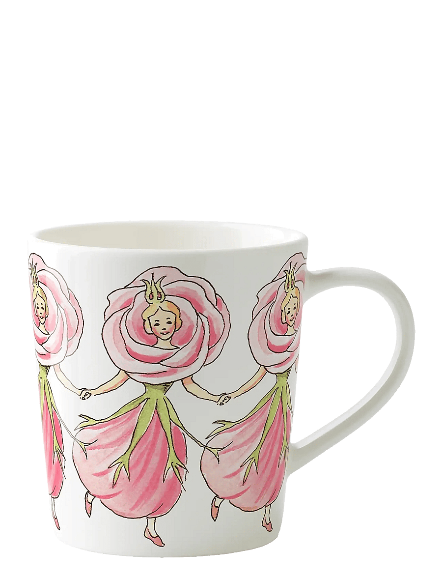 Design House Stockholm - Rose Mug with handle - kavos puodeliai - multi - 0