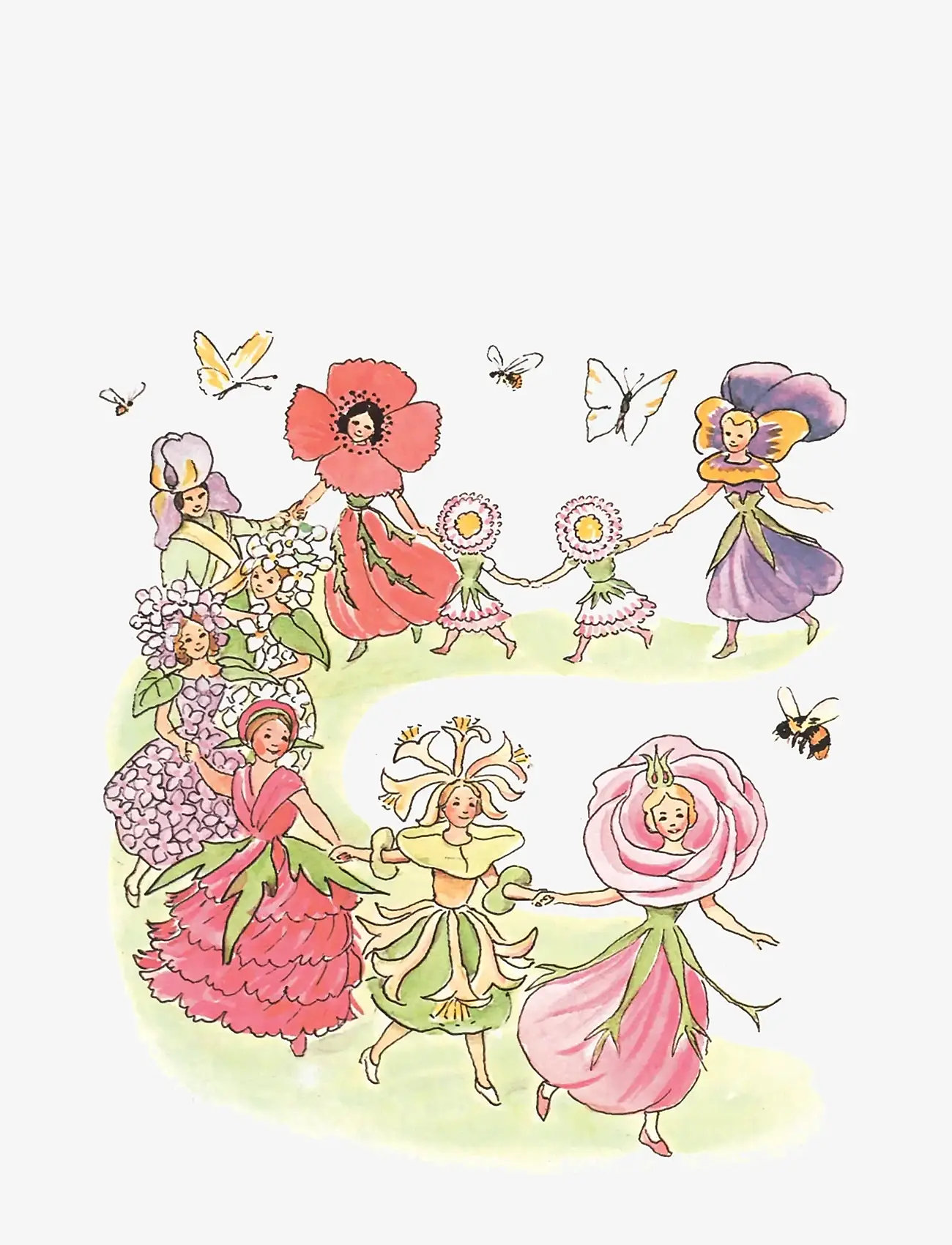 Design House Stockholm - Rose Mug with handle - kohvitassid - multi - 1