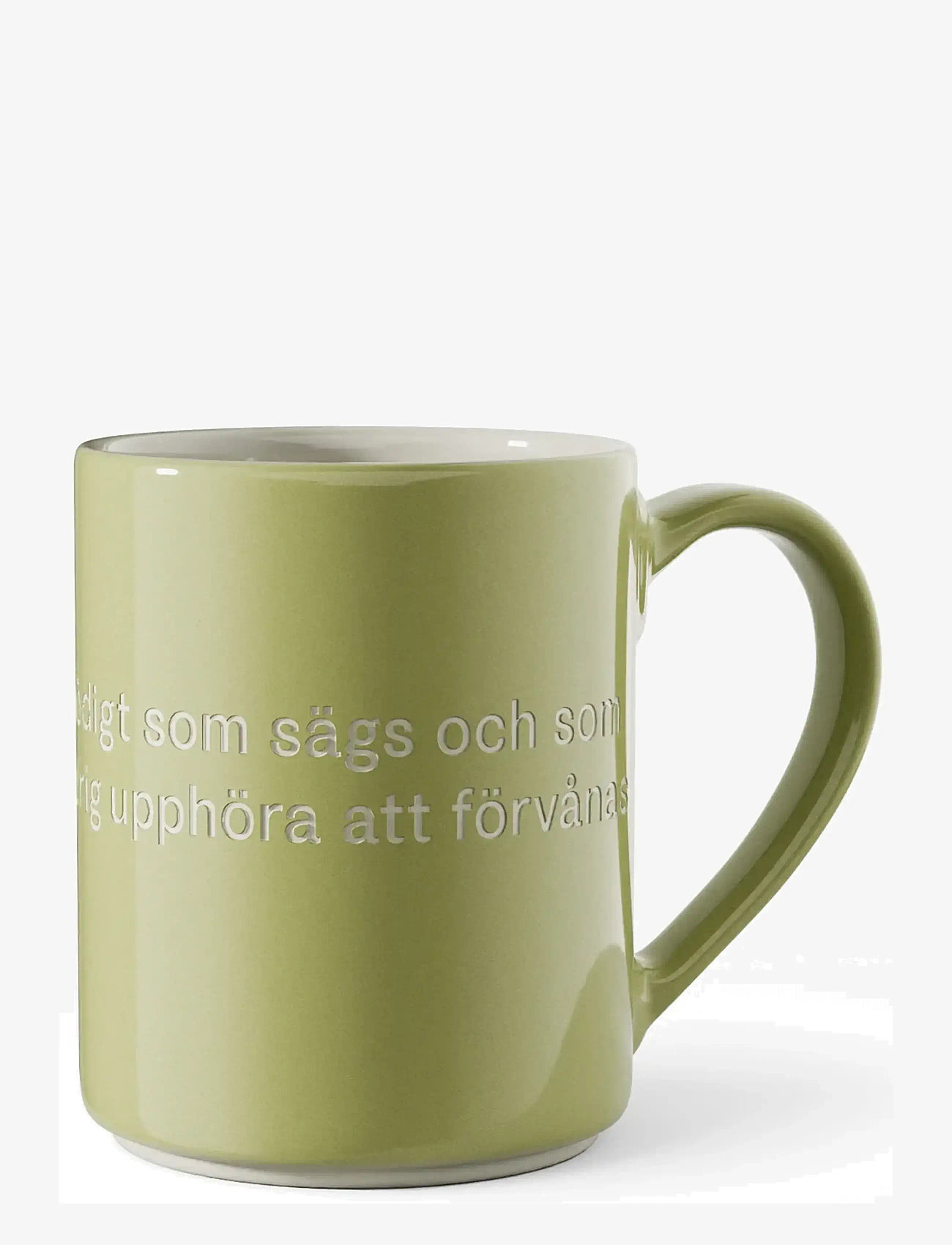 Design House Stockholm - Astrid Lindgren Mug 31 - kaffetassen - green - 0