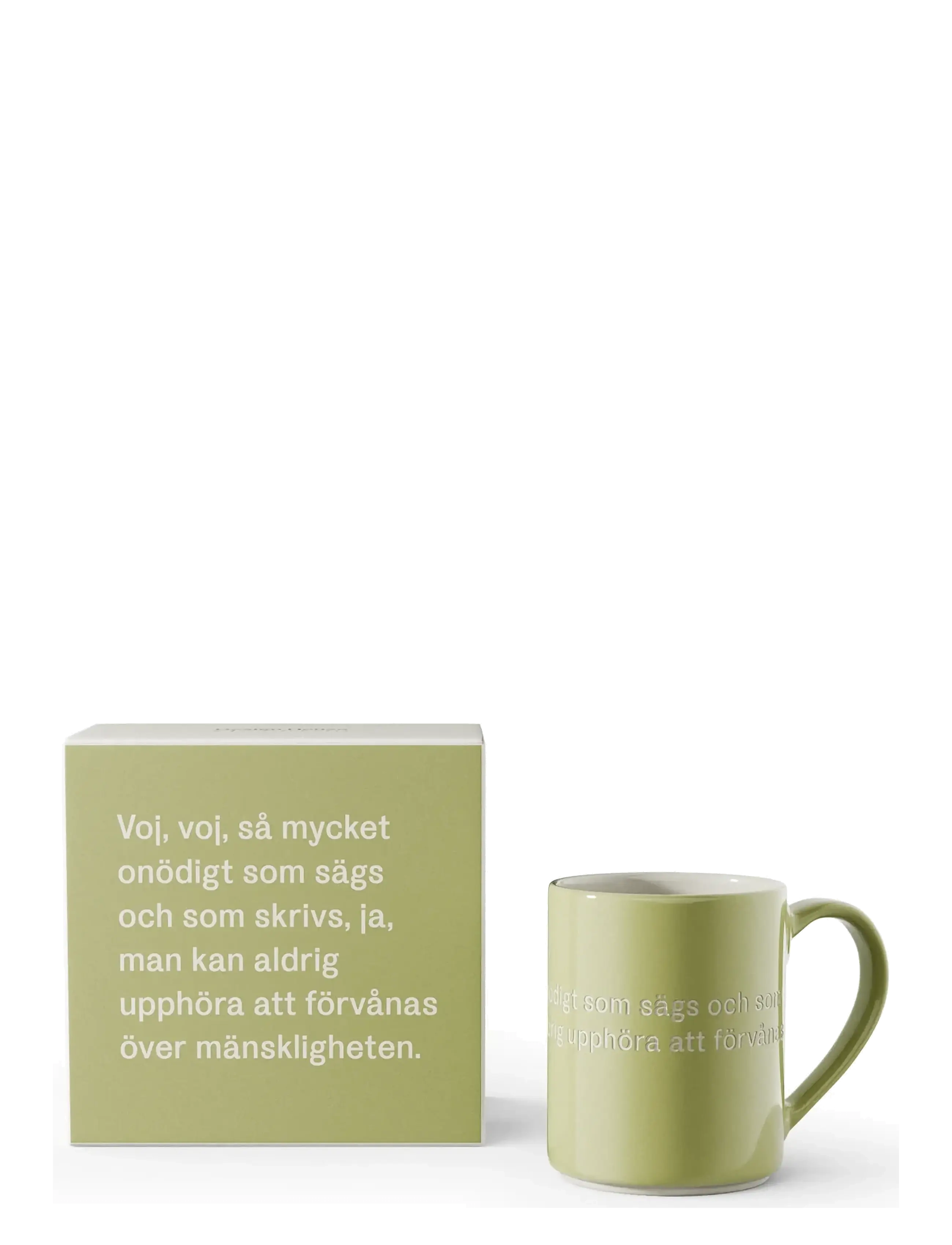Design House Stockholm - Astrid Lindgren Mug 31 - kaffetassen - green - 2