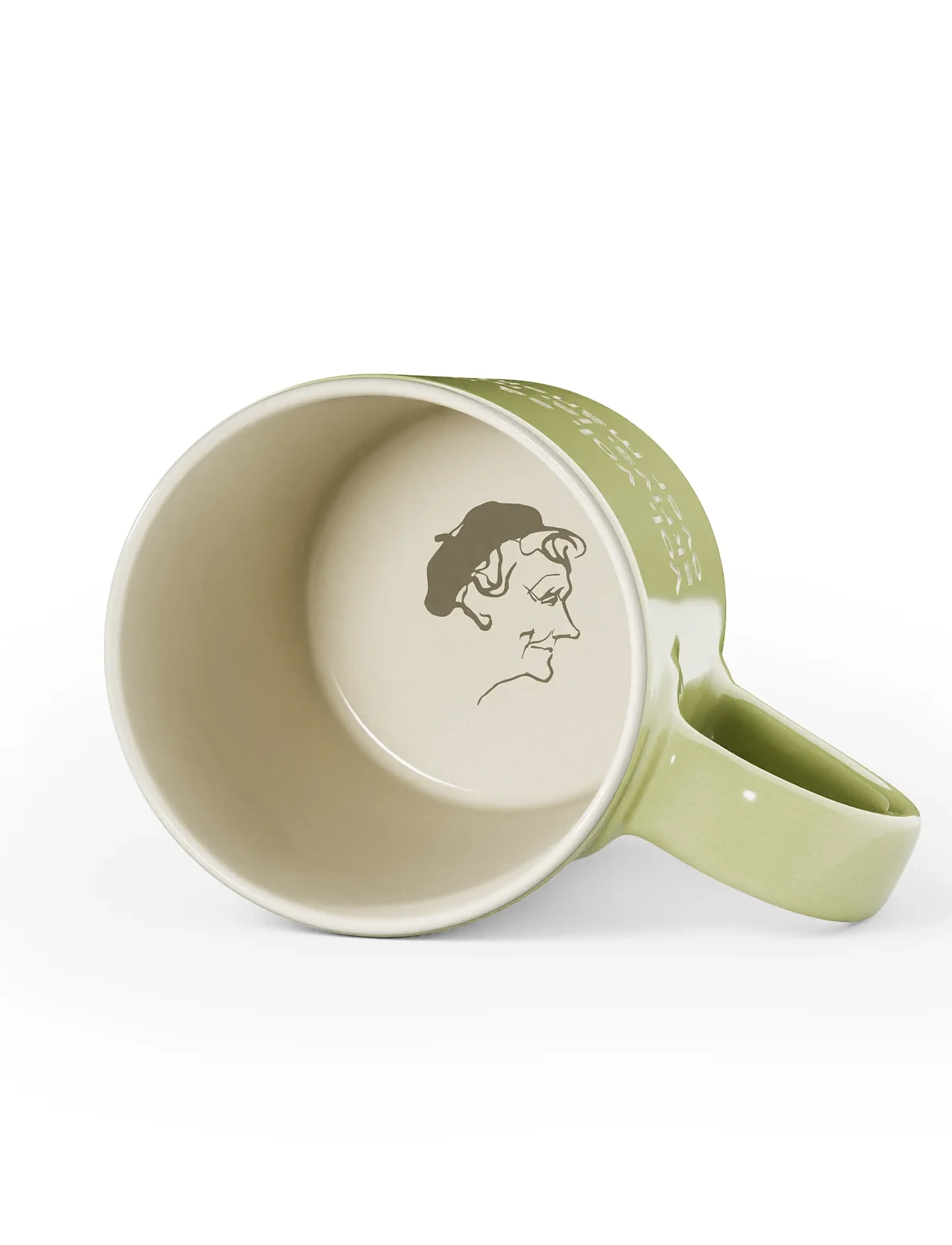 Design House Stockholm Astrid Lindgren Mug 31, 35 CL, Cups & Mugs, Grün - Coffee Cups, Homeware