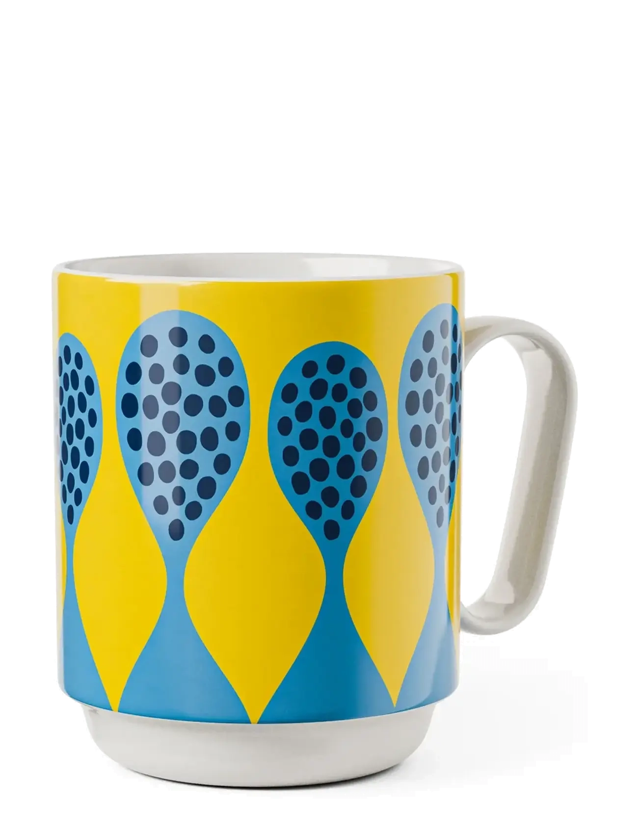 Design House Stockholm Birds 1967 Mug, Coffee Kop, Gul, Str: 35 CL