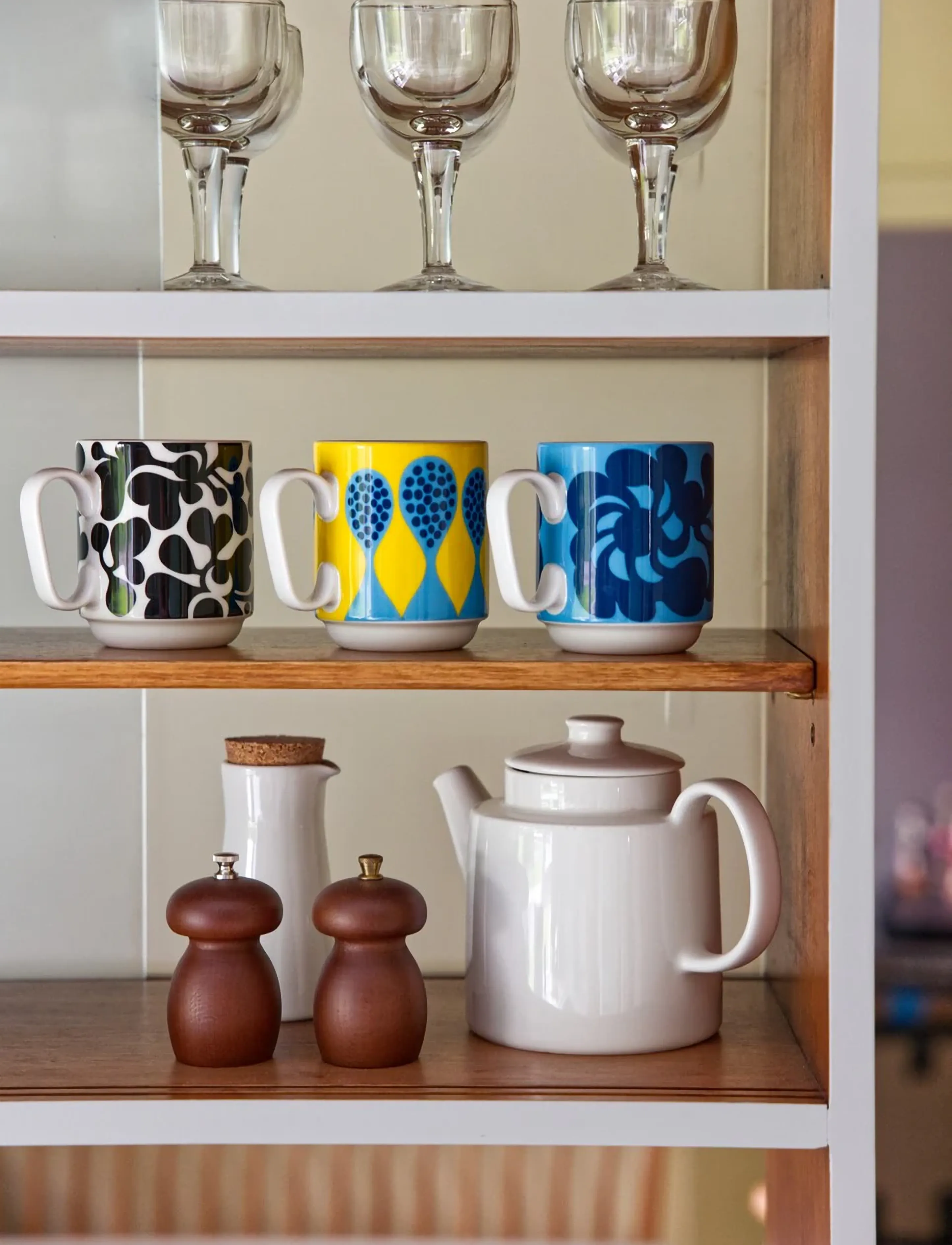 Design House Stockholm Birds 1967 Mug, 35 CL, Cups & Mugs, Gelb - Coffee Cups, Homeware