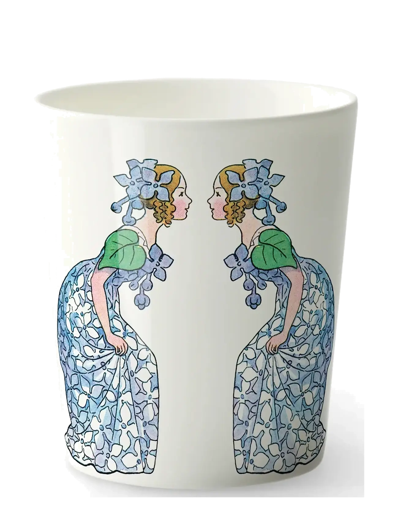 Design House Stockholm Lilac Mug 28 Cl, Coffee Kop, Hvid, Str: 28 CL