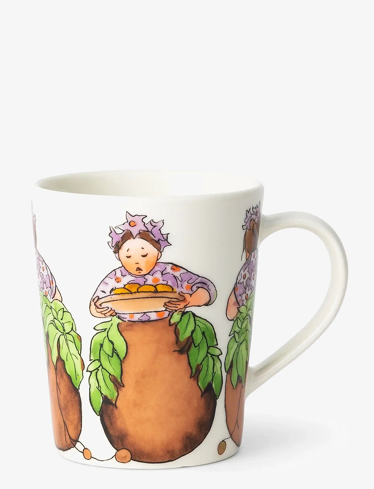 Design House Stockholm - Mrs Potato Mug w handle 28 cl - teetassid - elsa beskow - 1