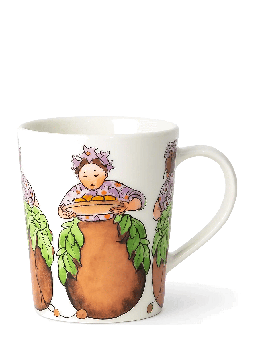 Design House Stockholm - Mrs Potato Mug w handle 28 cl - teetassen - elsa beskow - 1