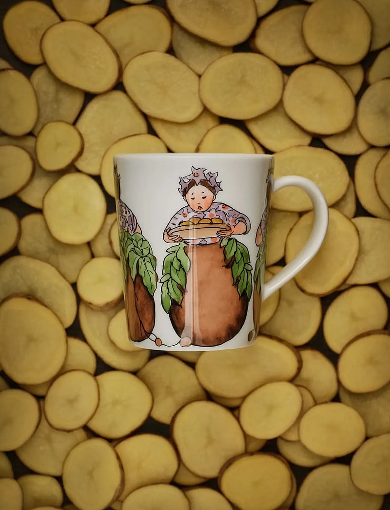 Design House Stockholm - Mrs Potato Mug w handle 28 cl - teetassid - elsa beskow - 0