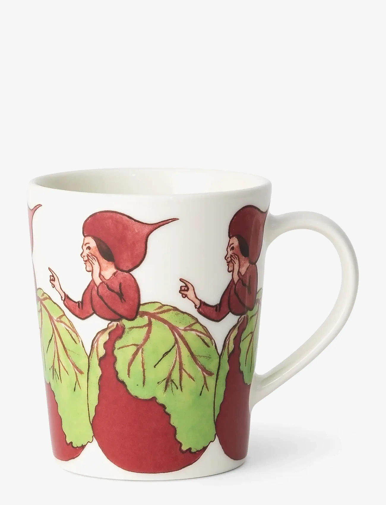Design House Stockholm - Mrs Beetroot Mug w handle 28 cl - teetassen - elsa beskow - 1