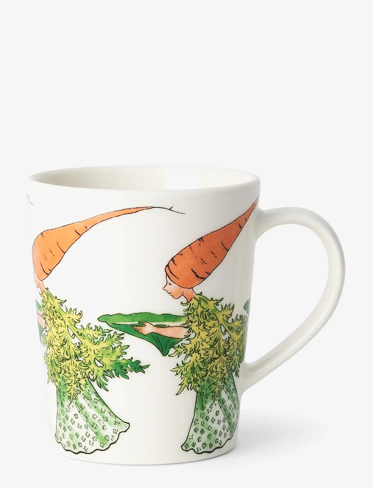 Design House Stockholm - Carrot Mug w handle 28 cl - tekopper - elsa beskow - 1