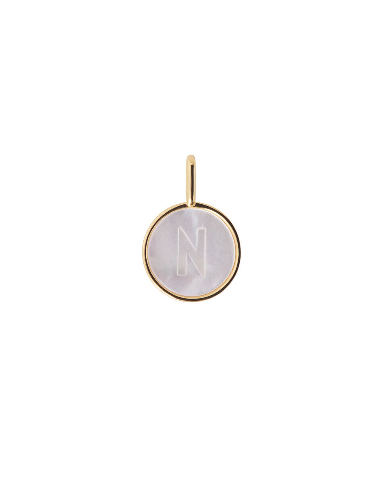 Design Letters Pearl Charm A-Z - - ONE SIZE 9