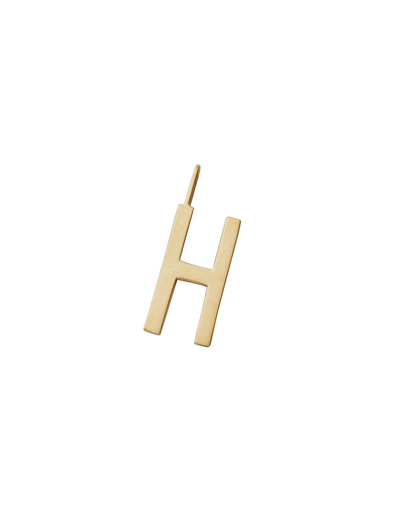 Design Letters Letter For Initial Necklace A-Z (18K -Plated) - - 16 MM 3