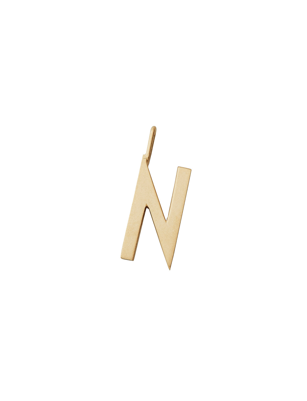 Design Letters Letter For Initial Necklace A-Z (18K -Plated) - - 16 MM 9