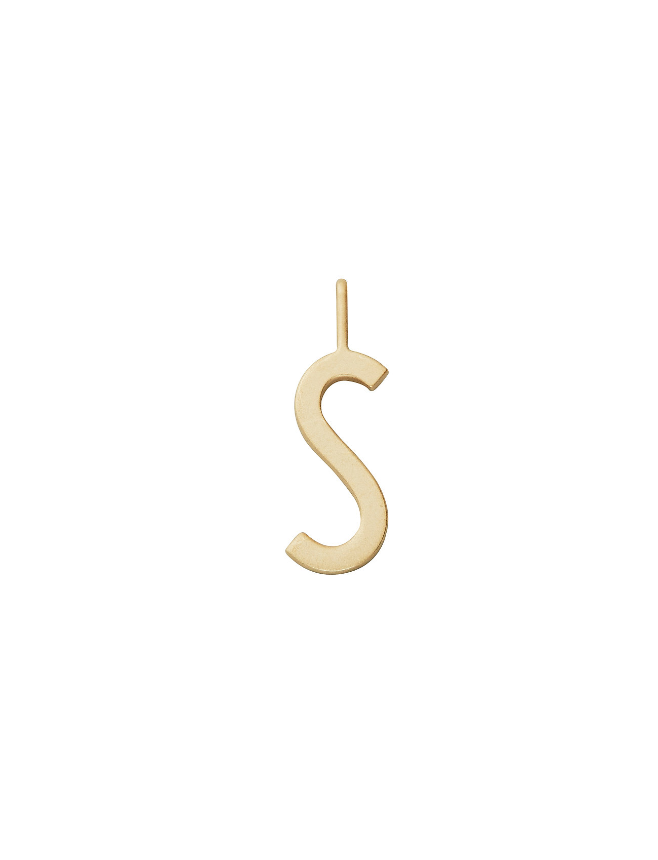 Design Letters Letter For Initial Necklace A-Z (18K -Plated) - - 16 MM 4