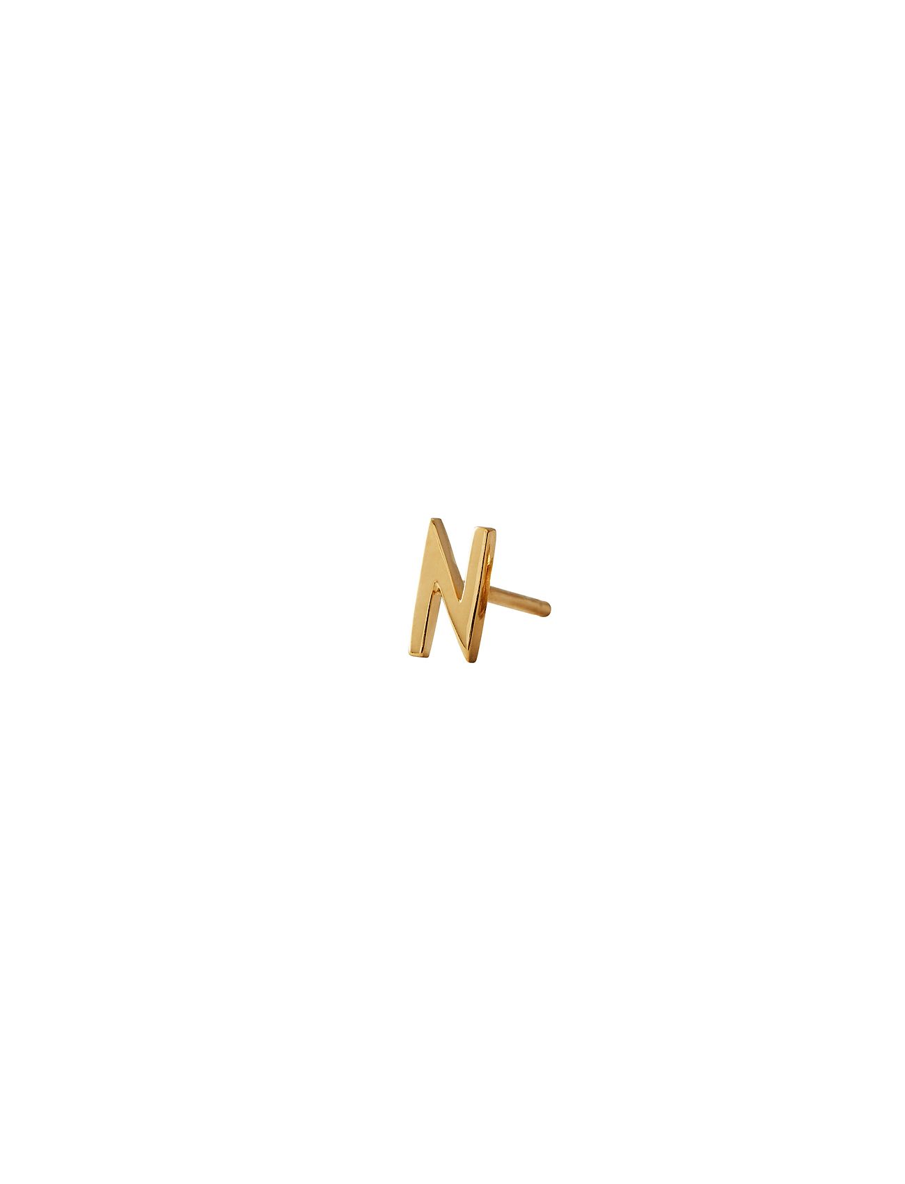 Design Letters Earring Studs Archetypes, A-Z - - ONE SIZE 3