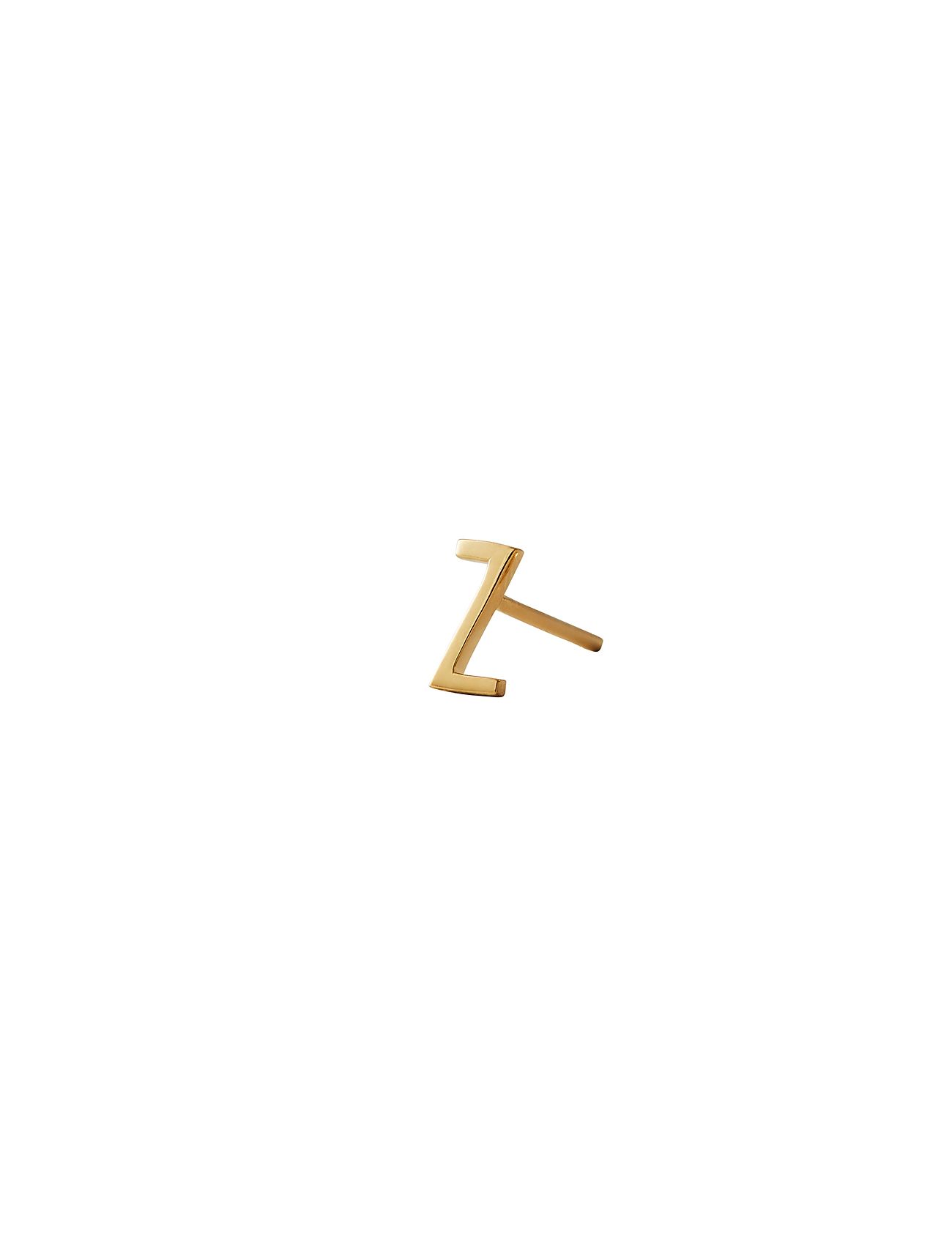 Design Letters Earring Studs Archetypes, A-Z - - ONE SIZE 1