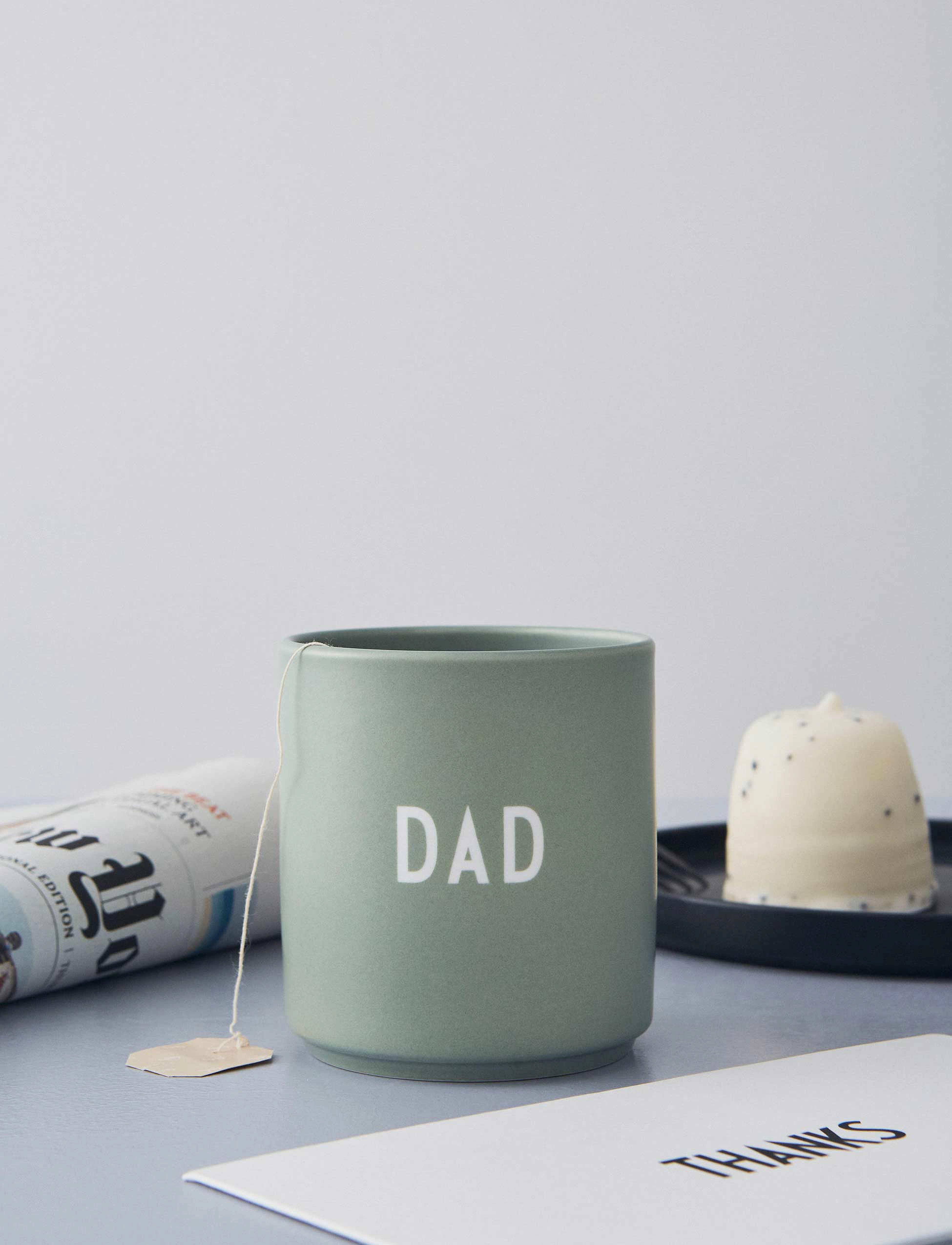 Design Letters Favourite Cup, 32 CL, Green, Kopper & Krus > Kaffekopper, Unisex