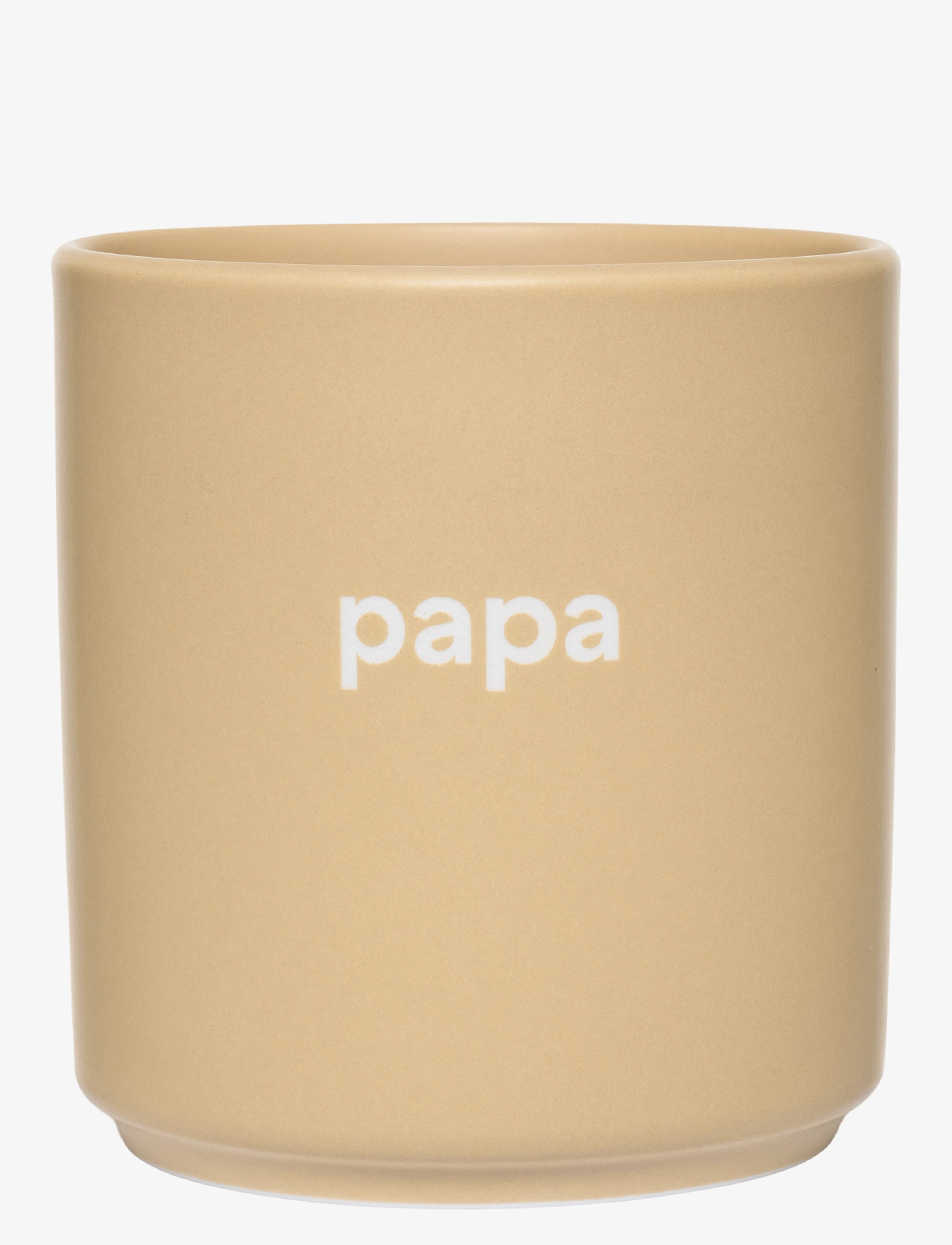 Design Letters Favourite Cup Celebration, Coffee Kop, Beige, Str: 25 CL