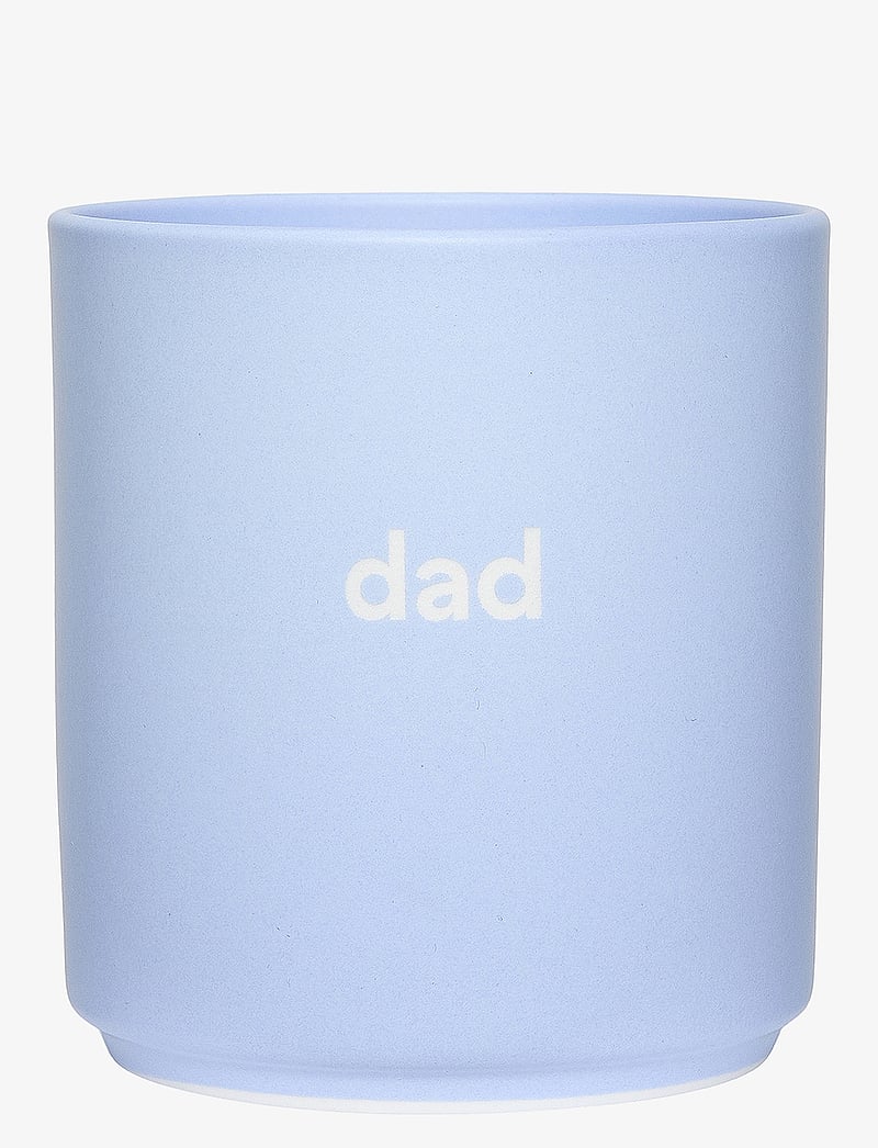 Design Letters - Favourite cups Danish words - die niedrigsten preise - blue - 0