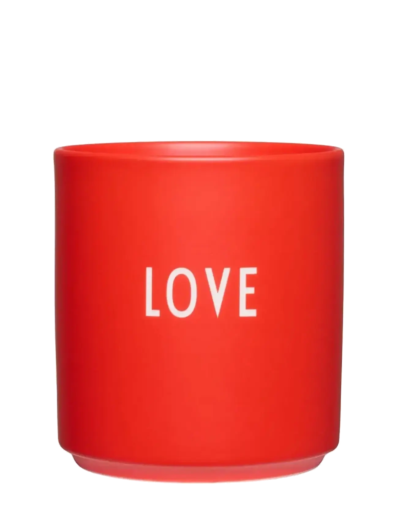Design Letters Favourite cup - Family - Tableware - CHERRY TOMATO / red