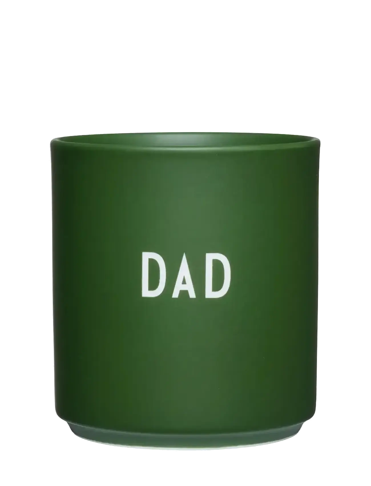 Design Letters Favourite Cup - Celebration, 25 CL, Green, Kopper & Krus > Kaffekopper, Unisex