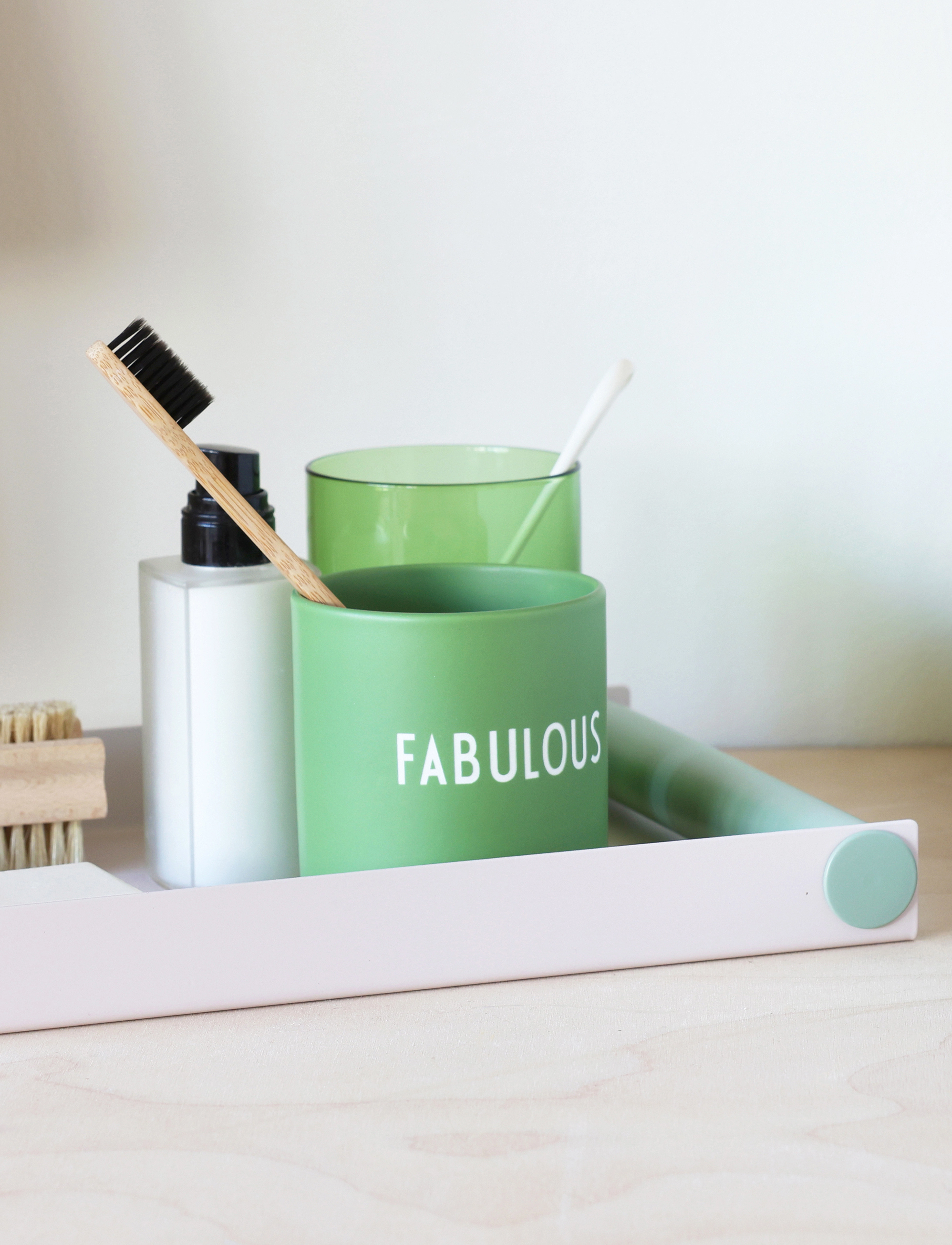 Design Letters Favourite Cup - Celebration, 25 CL, Green, Kopper & Krus > Kaffekopper, Unisex