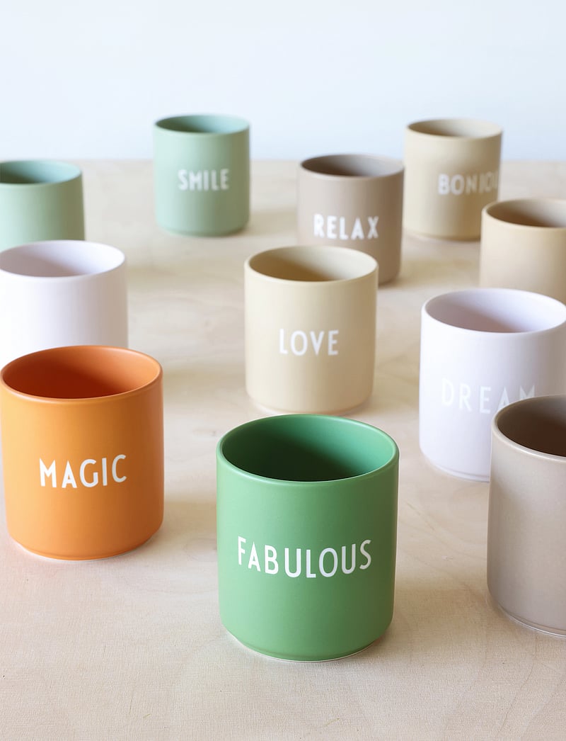 Design Letters - Favourite cups Danish words - die niedrigsten preise - green tendril 4179c - 3