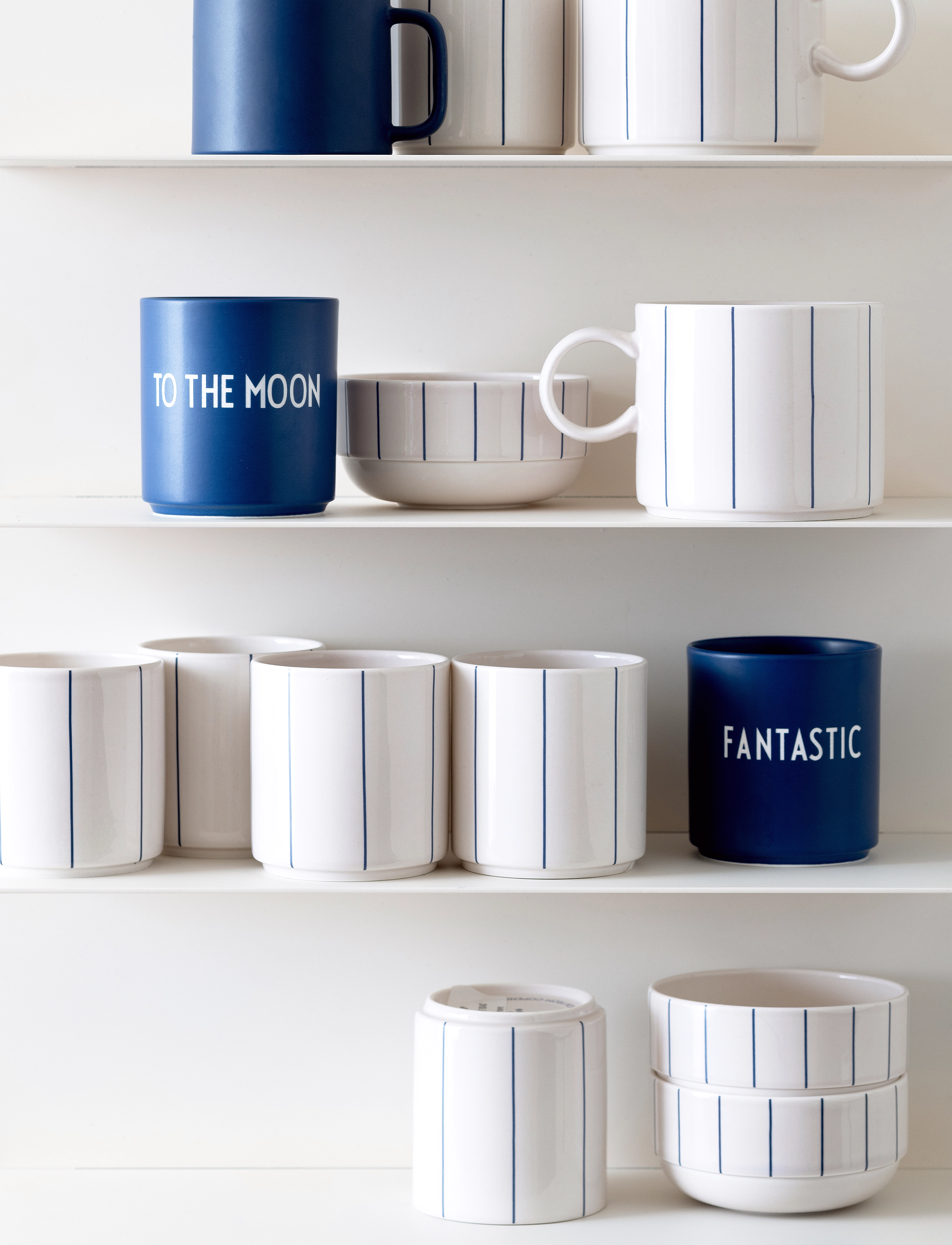 Design Letters Favourite Cup Celebration, 25 CL, Cups & Mugs, Marineblau - Coffee Cups, Homeware