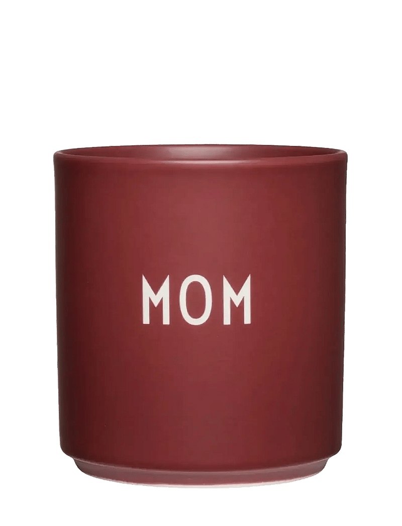 Design Letters - Favourite cup - Family - køb efter pris - syrrah burgundy - 0
