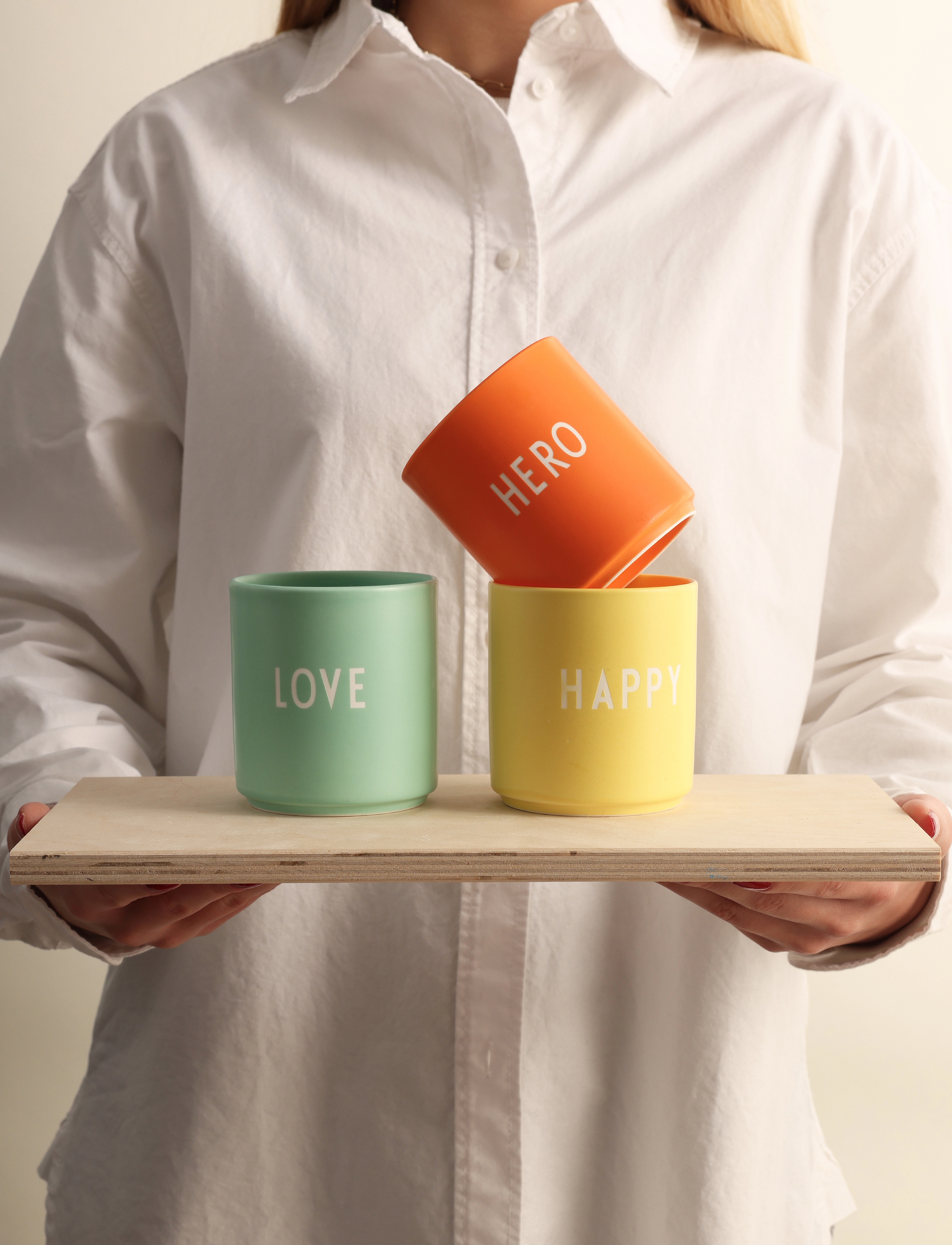 Design Letters Favourite Cups, 25 CL, Green, Kopper & Krus > Kaffekopper, Unisex