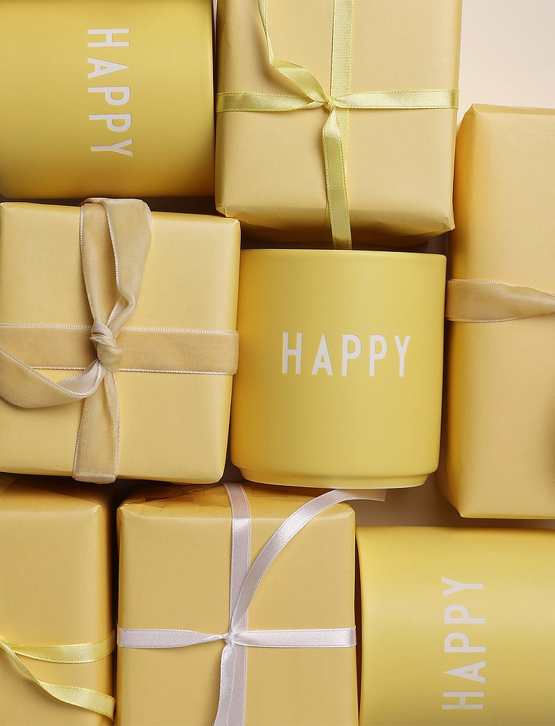 Design Letters - Favourite cups - køb efter pris - yellow 121c - 4